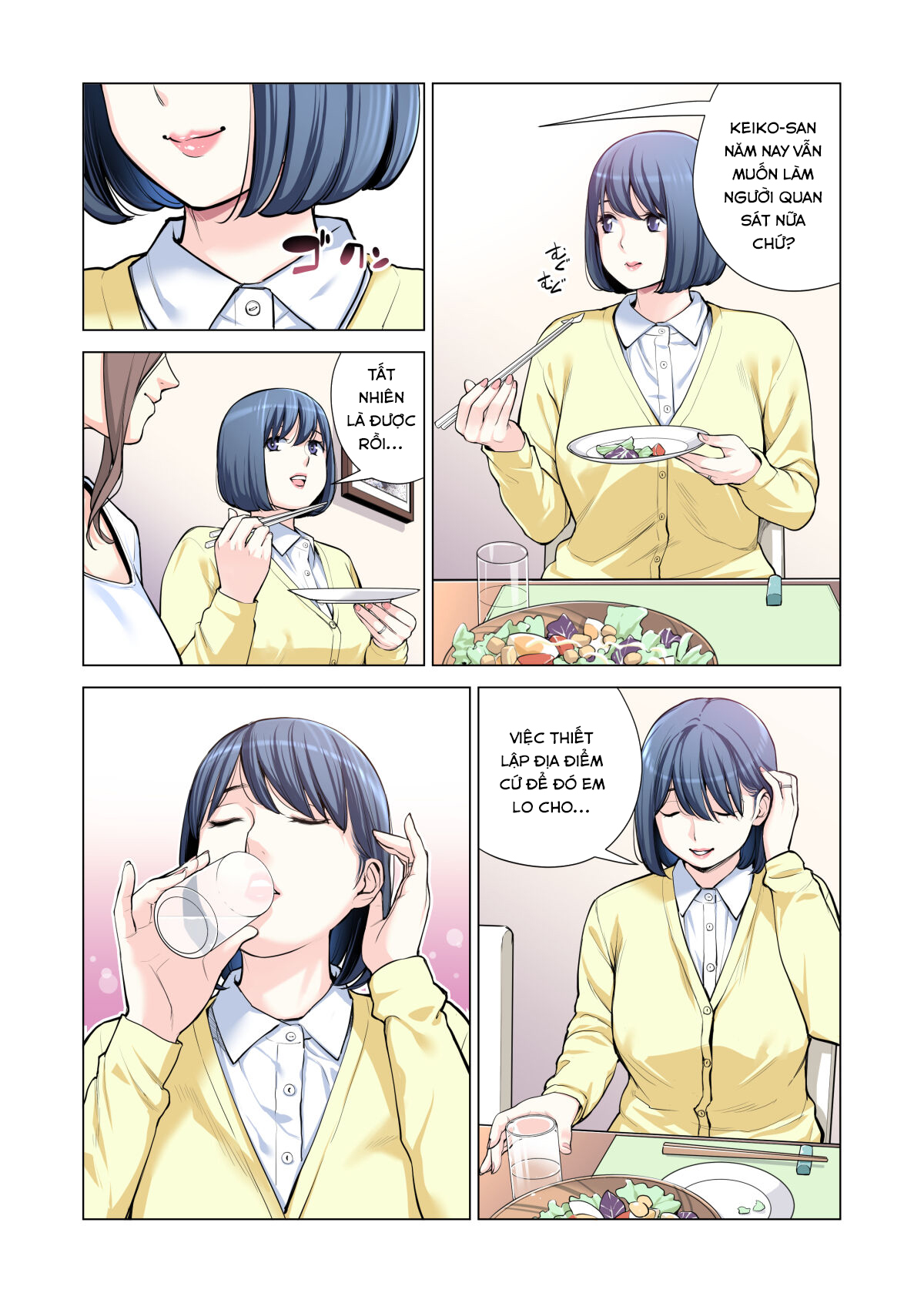 Đọc truyện hentai Jichikai no Hitozuma wa Totemo H deshita - Chap 3