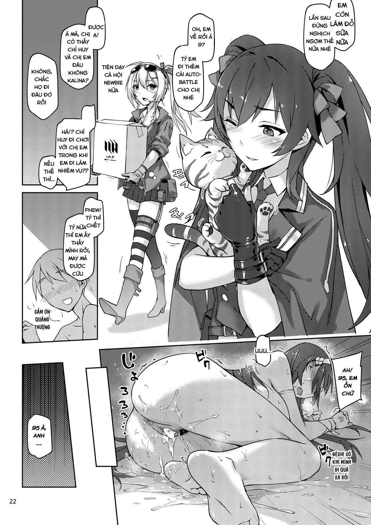 Đọc truyện hentai Type 95 Estrus Secretary (Girls' Frontline) - Oneshot
