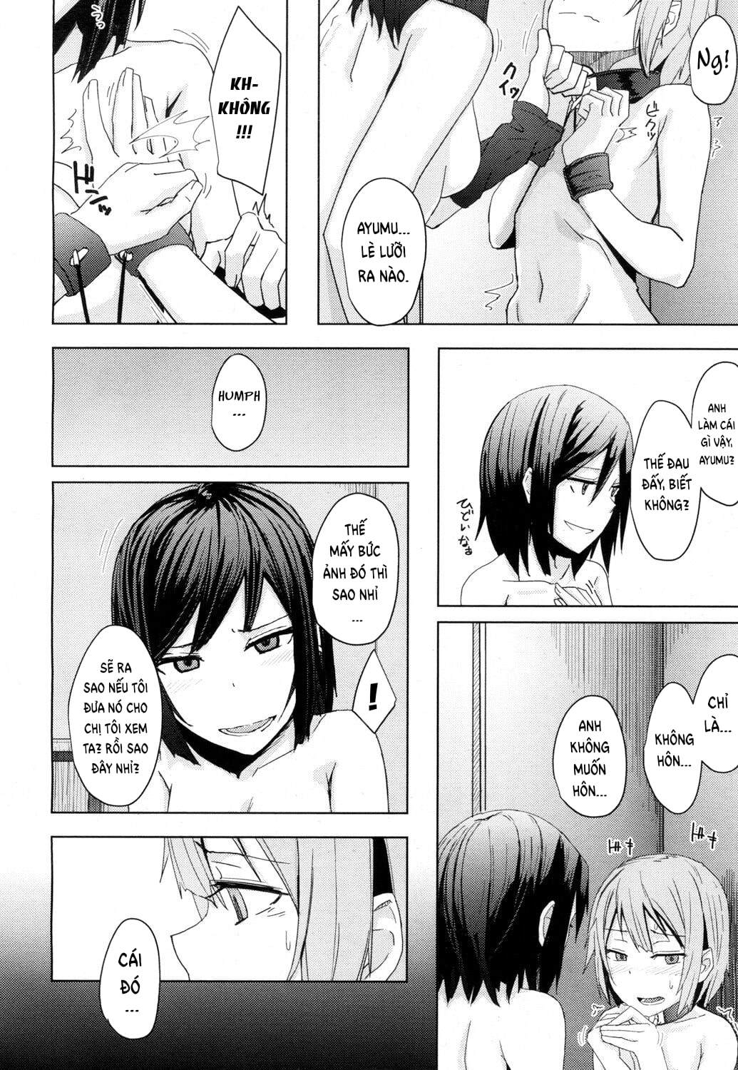 Đọc truyện hentai Boy bị chị gái của bạn gái lớn hơn đụ - Oneshot