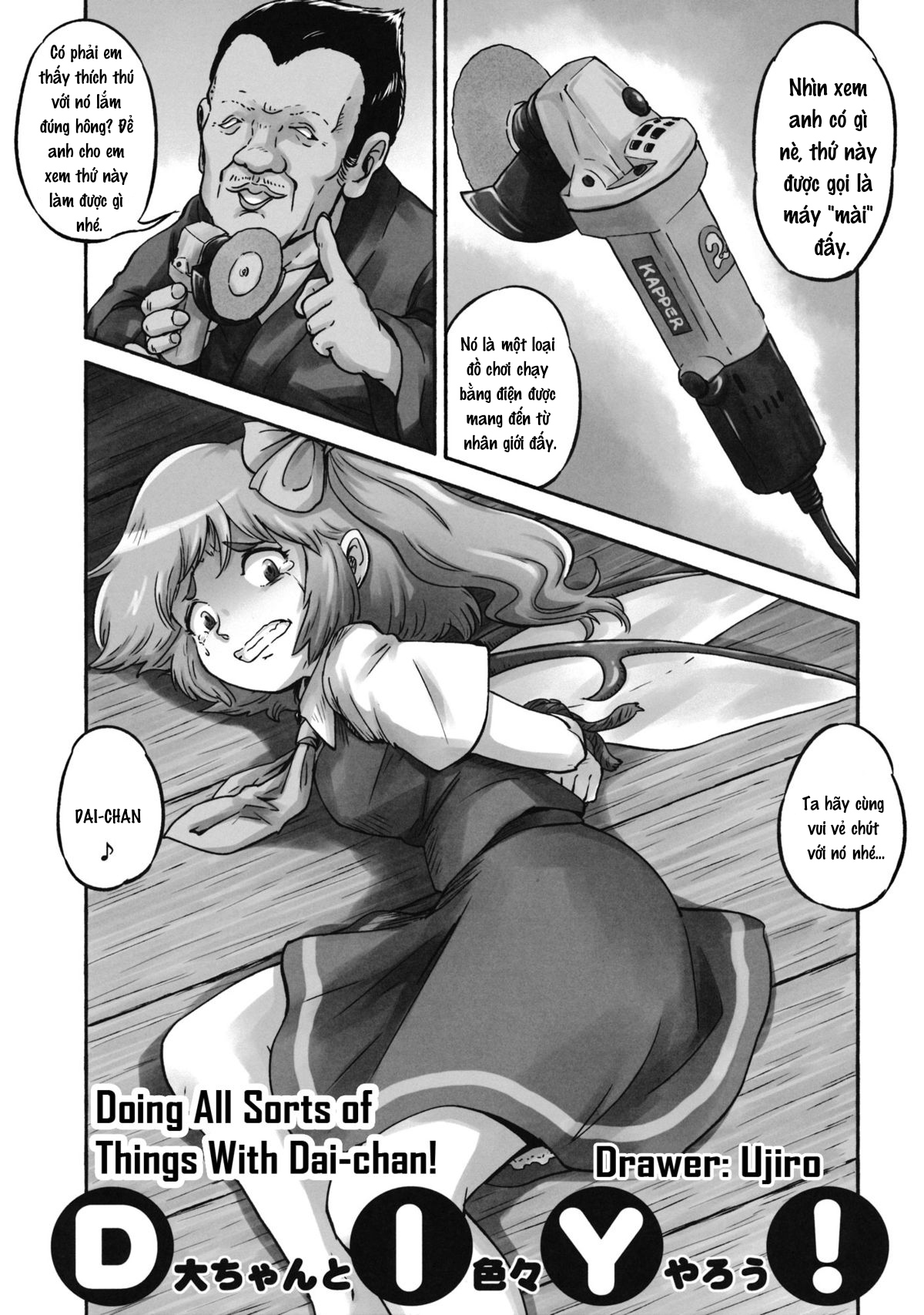 Đọc truyện hentai Tuyển tập guro ngắn( Touhou Project) - Búa và máy mài