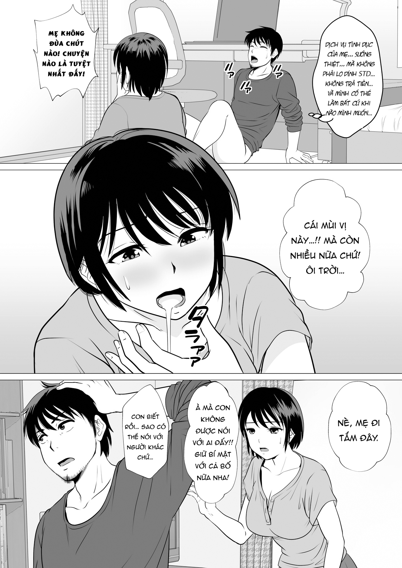 Đọc truyện hentai Cospa Saikyou!? Okaa-san Fuuzoku - Oneshot 1.1