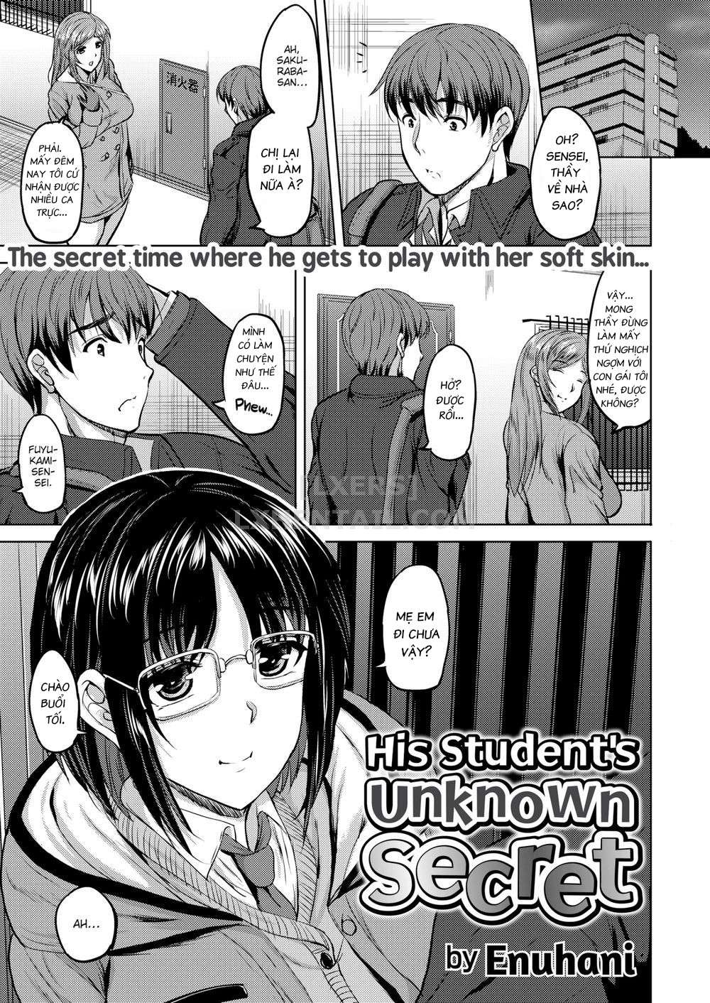 Đọc truyện hentai His Student’s Unknown Secret - Oneshot