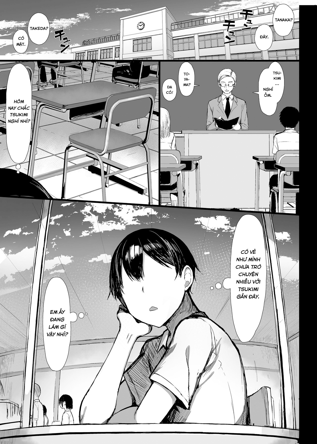 Đọc truyện hentai Seiso Kanojo, Ochiru. II - Chap 1