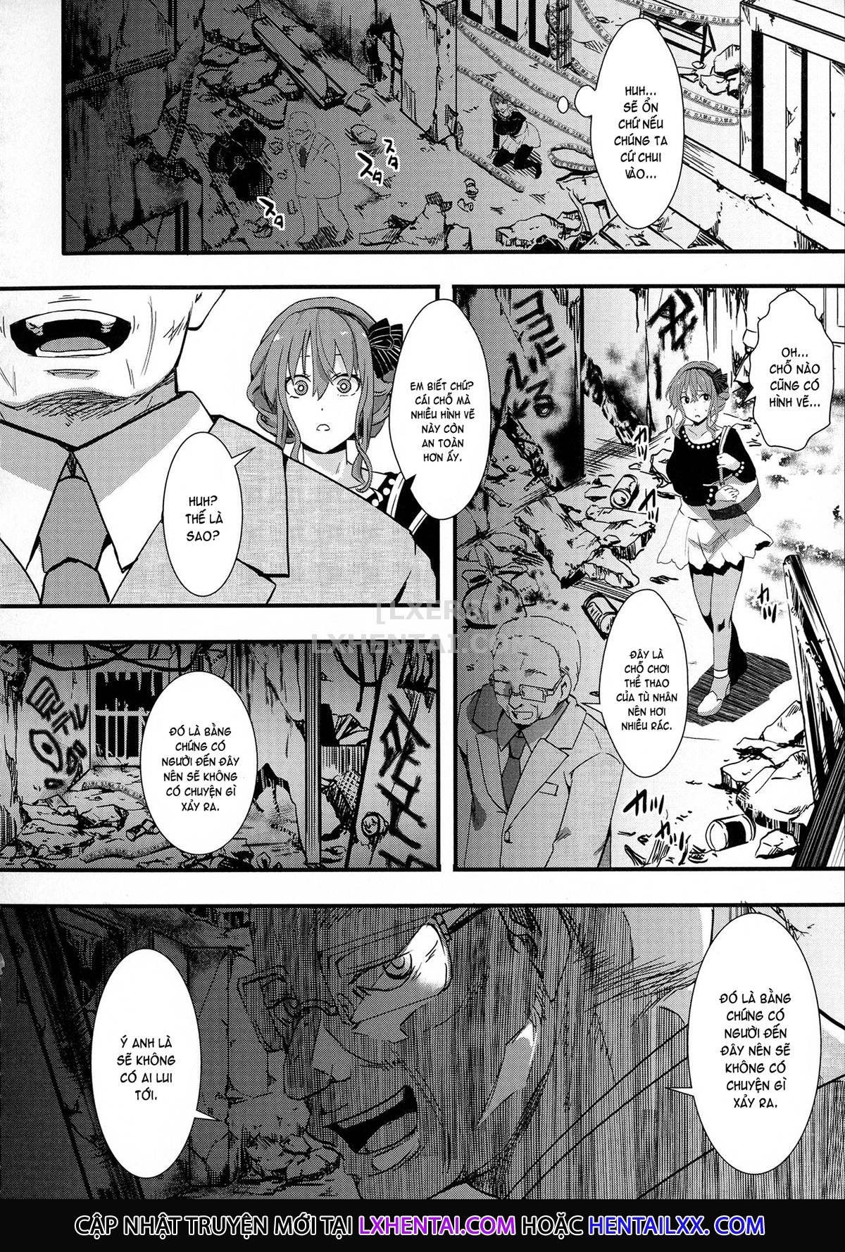 Đọc truyện hentai Mesu Ana Muhou Chitai Muyou No Chitsu-Nai-Dashi Choueki - Chap 5