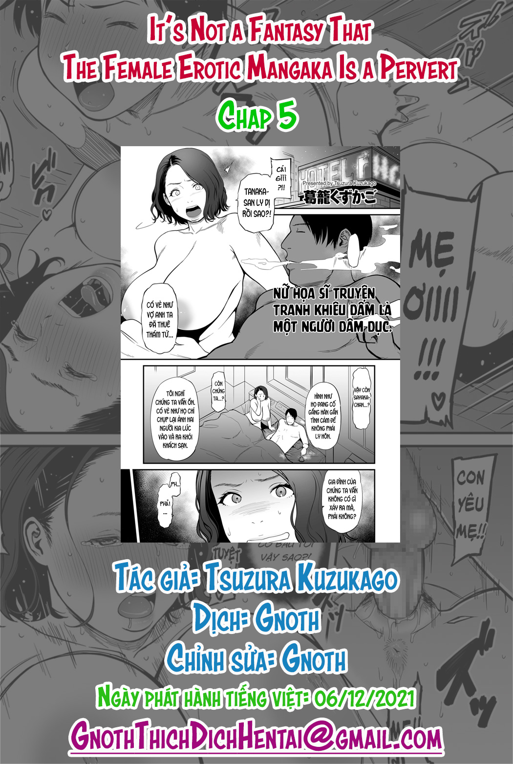 Đọc truyện hentai It’s Not a Fantasy That The Female Erotic Mangaka Is a Pervert - Chap 5