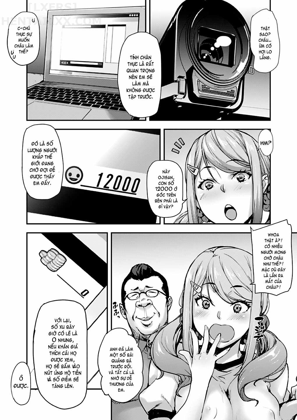 Đọc truyện hentai Oji To Mei To Sex ~Kareshi Ni Wa Naisho Da Yo~ - Chap 2