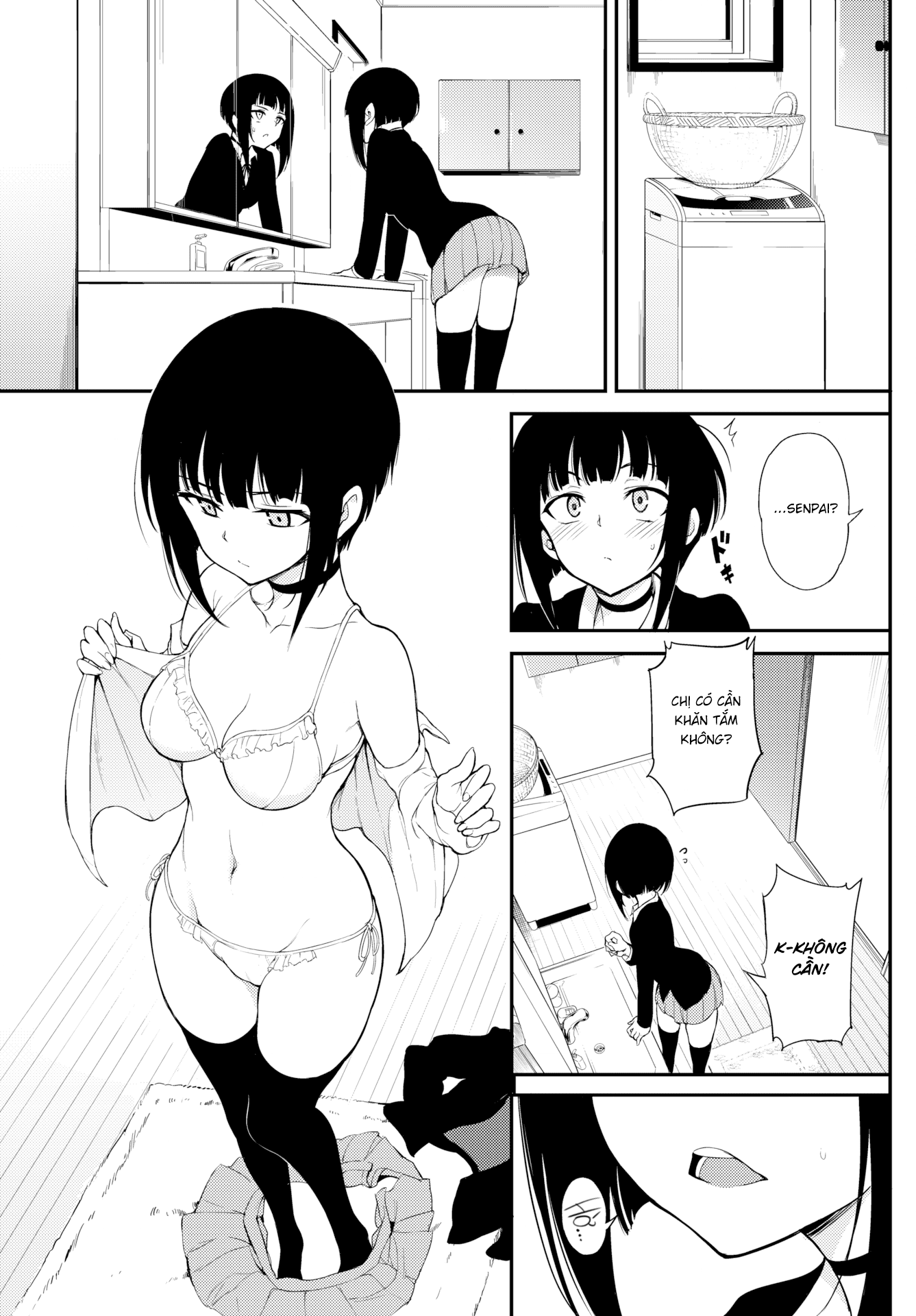 Đọc truyện hentai Senpai Lạnh Lùng ❤ - Chap 2