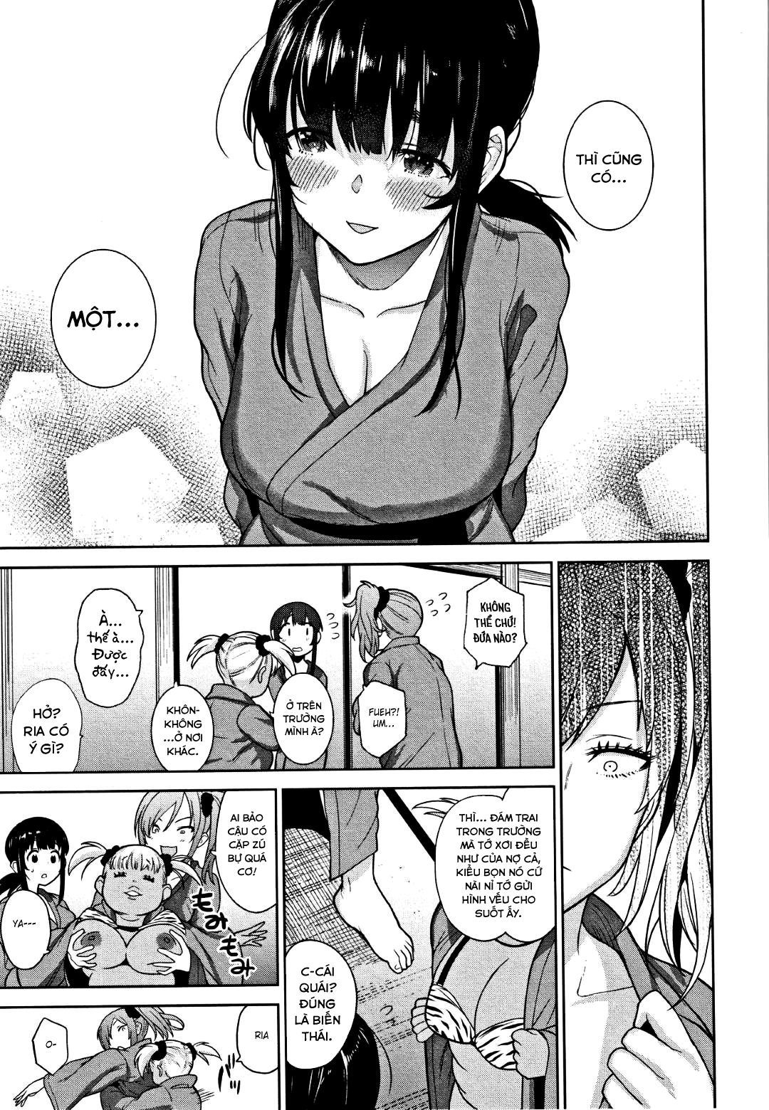 Đọc truyện hentai Tôi bắt được 1 cô gái dễ thương nhìn trộm cuốn sách tôi vứt đi - Chap 07: Kết thúc chuyến dã ngoại