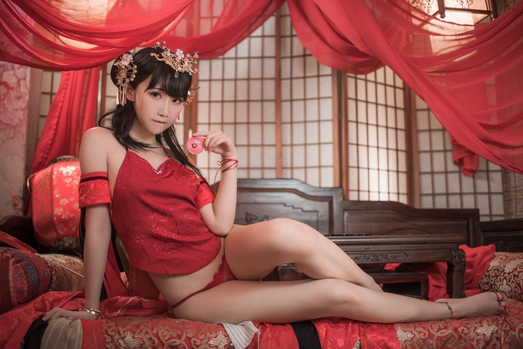 Đọc truyện hentai Tuyển tập Albums siêu phẩm Cosplay - Chap 1280 - [Flatbread Fairy] Yixian
