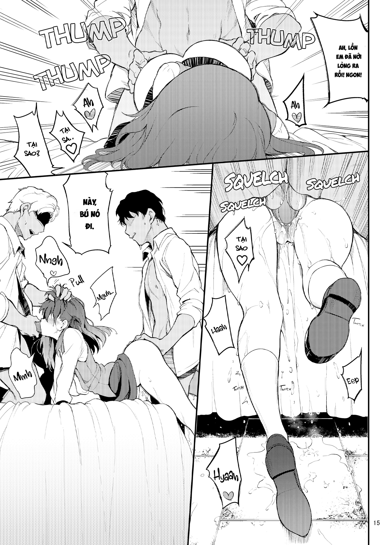 Đọc truyện hentai Chị em nhà Tohsaka sa ngã - Bản không che