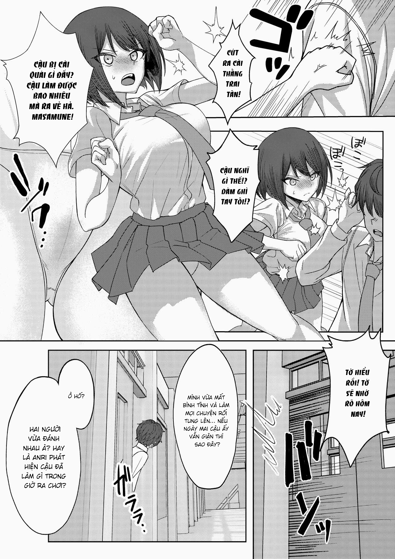Đọc truyện hentai Tôi bị bạn thời thơ ấu bắt nạt. Tôi đụ bạn cô ấy! - Chap 1.2