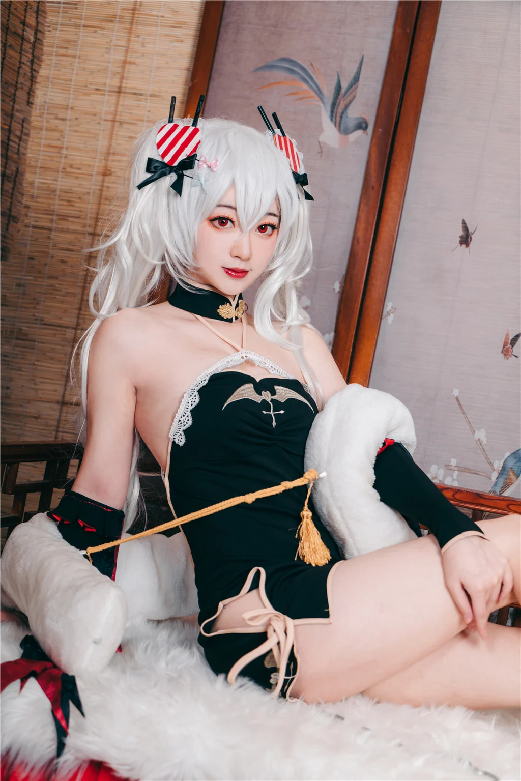 Đọc truyện hentai Tuyển tập Albums siêu phẩm Cosplay - Chap 592 - Tao Mo - Vampire Cheongsam