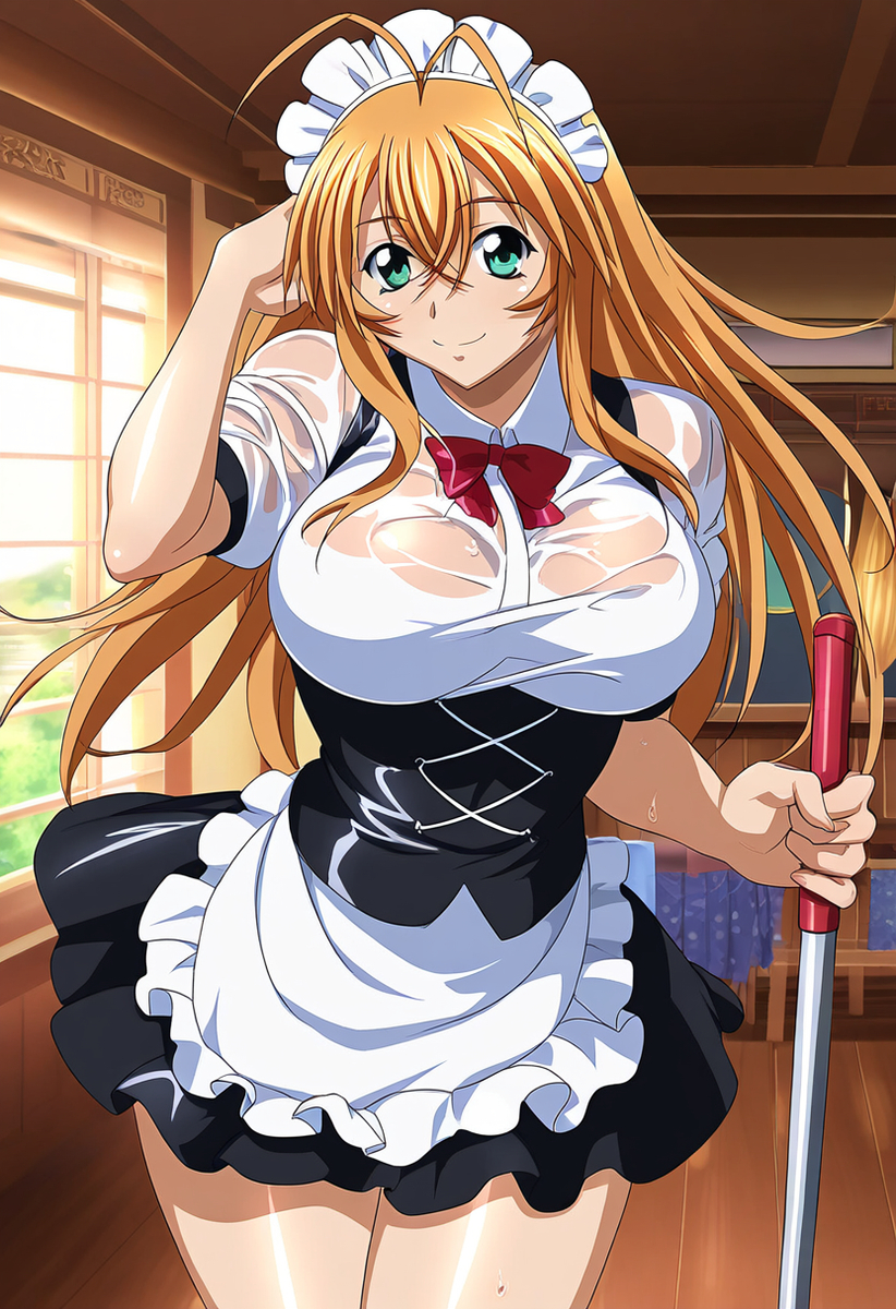 Đọc truyện hentai Tuyển tập Albums Art hentai - Chap 268 - Sonsaku (Ikki Tousen) AI illustration maid outfit
