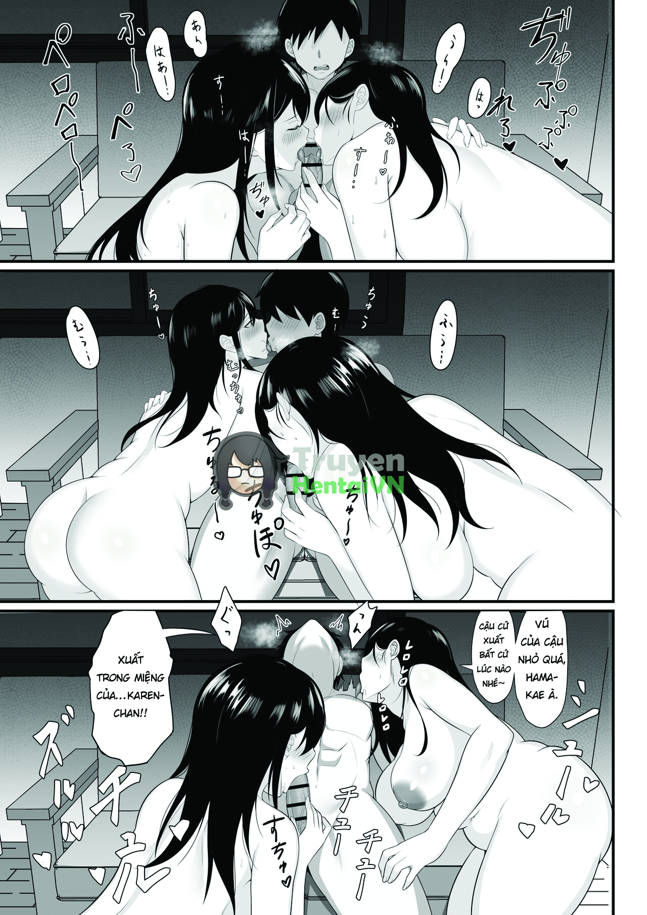 Đọc truyện hentai Ore no Joukyou Seiseikatsu 7&8 Ooya-san to Musume Hen - Oneshot