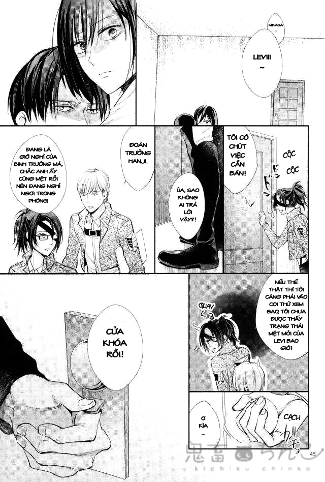 Đọc truyện hentai Ánh sáng phía bên kia (Shingeki no Kyojin) - Oneshot