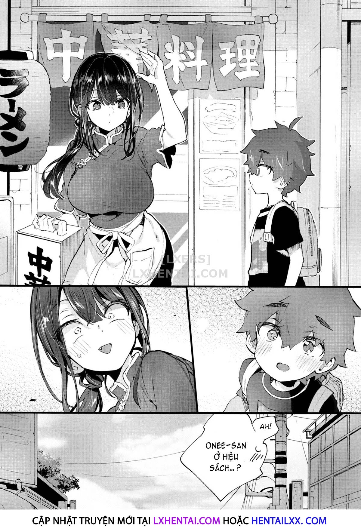 Đọc truyện hentai Boku to Shoten no Onee-san - Oneshot