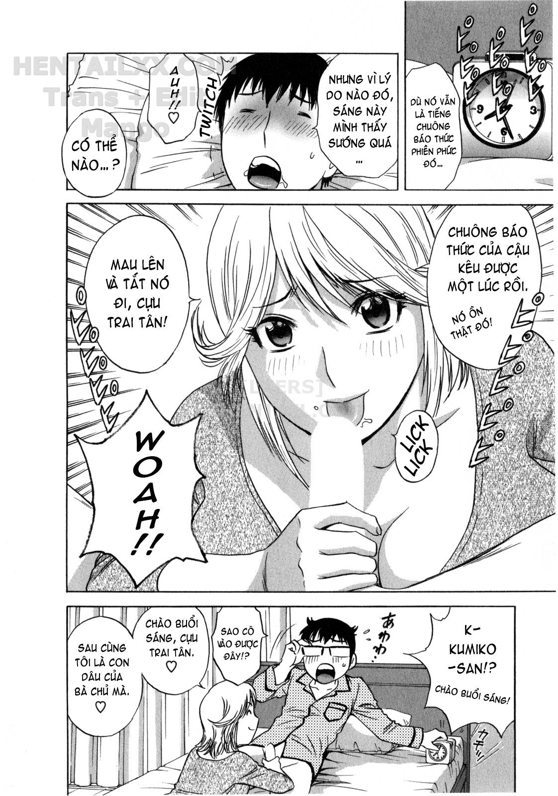 Đọc truyện hentai Life With Married Women Just Like A Manga - Chap 3