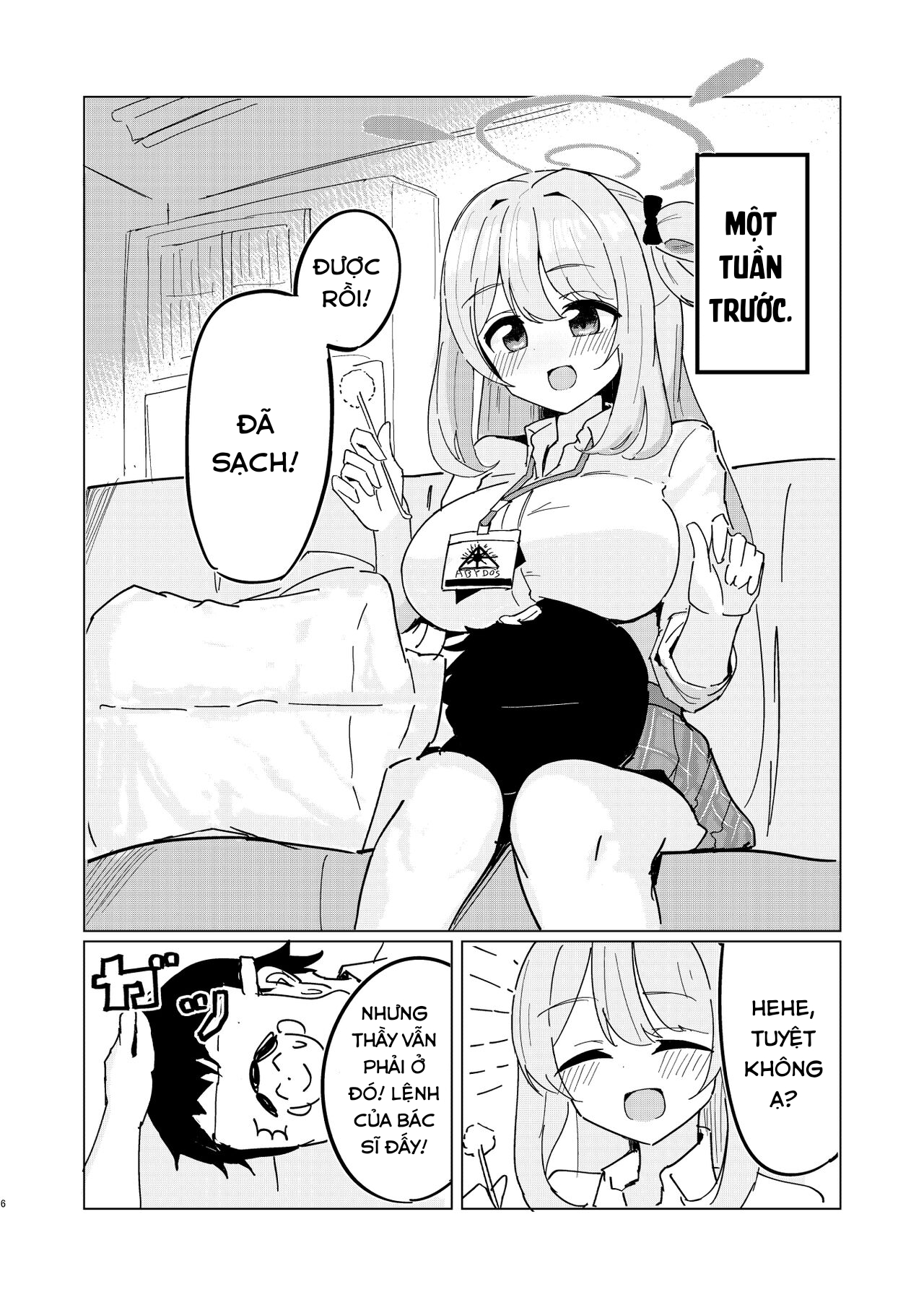 Đọc truyện hentai Sự thoái hóa của Lực lượng đặc nhiệm tịch thu tài sản Blue Archive - Oneshot