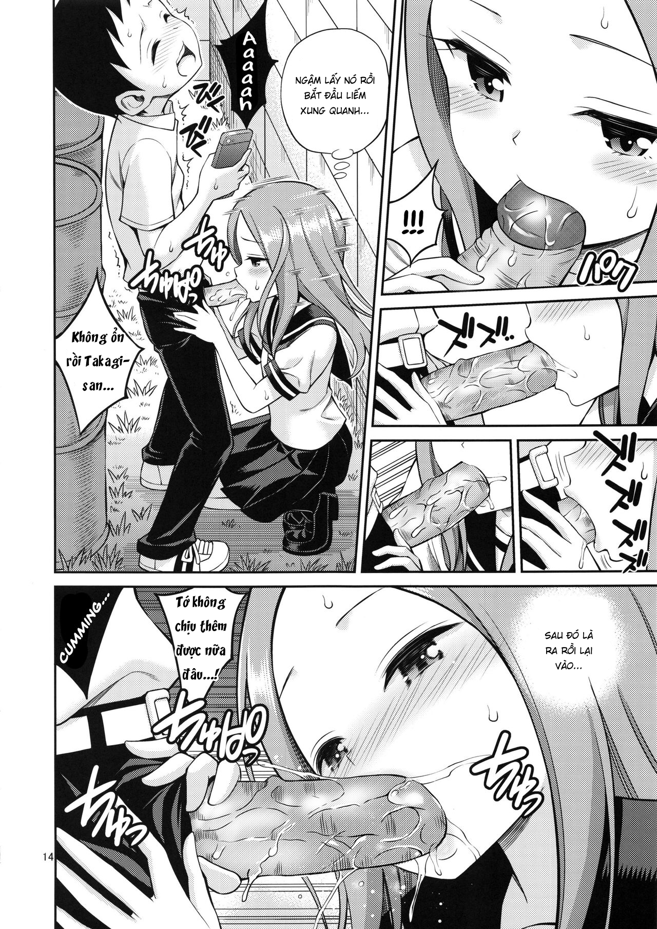 Đọc truyện hentai Torokashi Jouzu no Takagi-san (Karakai Jouzu no Takagi-san + Soredemo Ayumu wa Yosetekuru) - Karakai Jouzu no Takagi-san