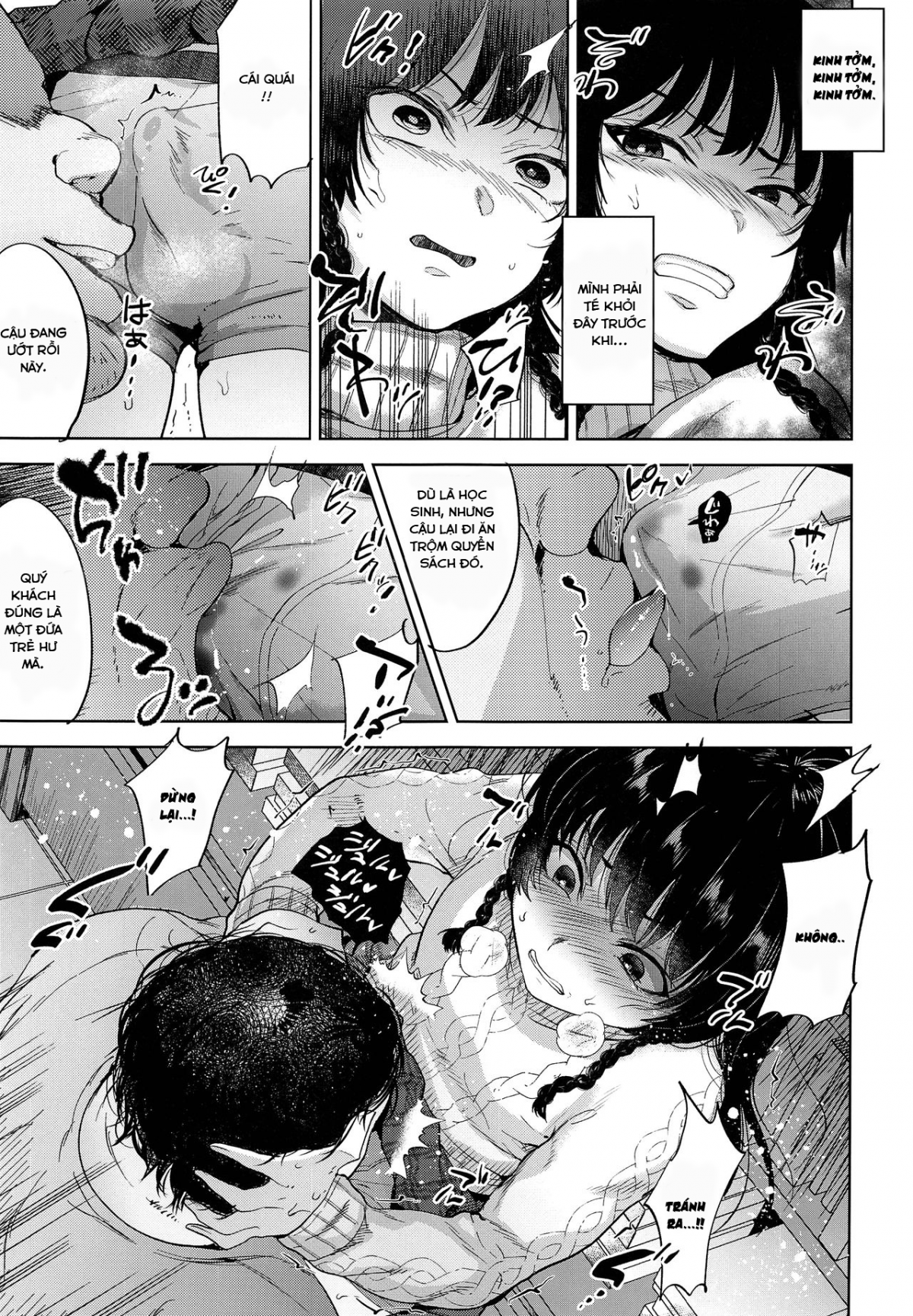 Đọc truyện hentai Manbiki Josou Shounen Oshioki Fuck - Oneshot