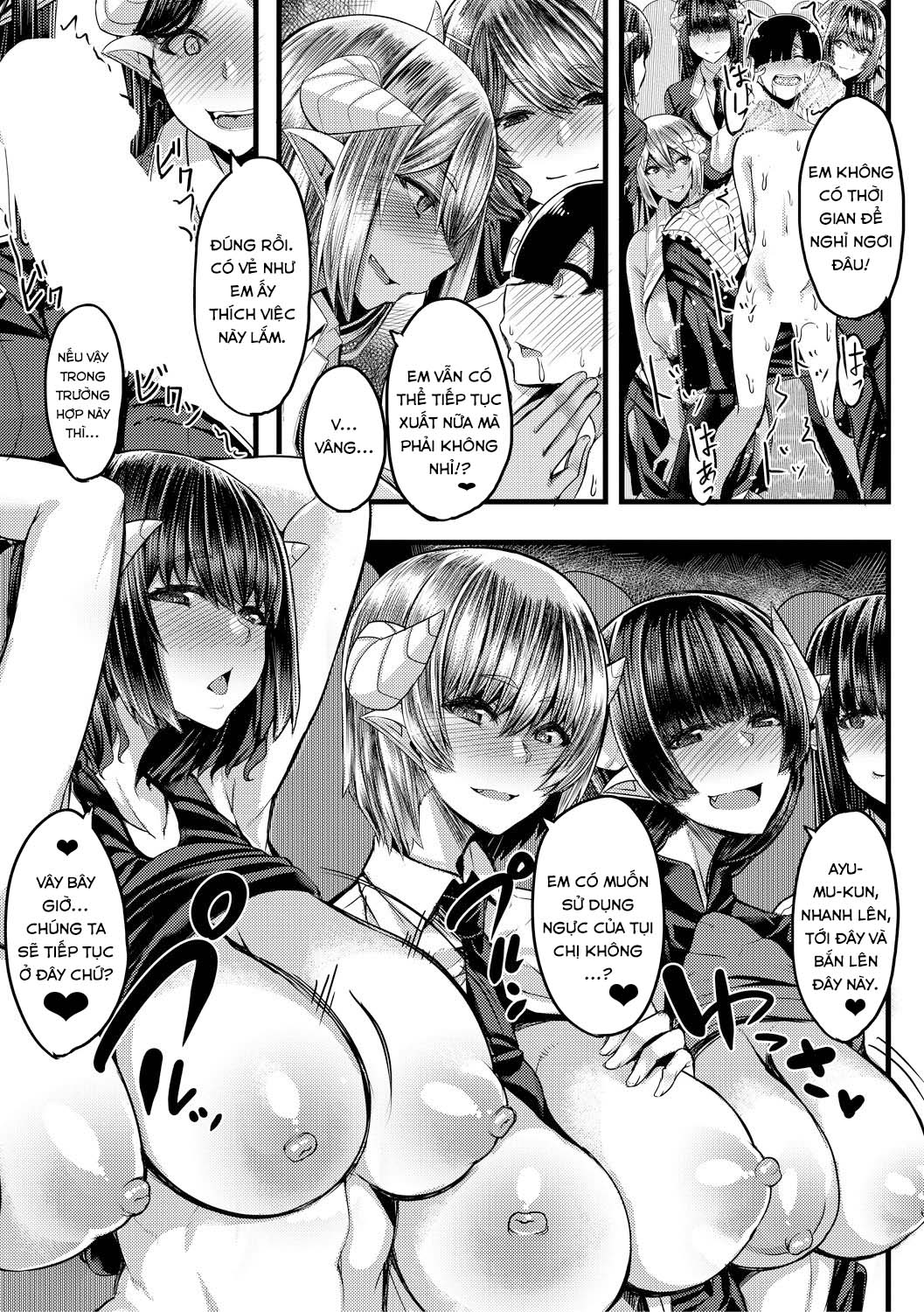 Đọc truyện hentai Succubus Sakusei-bu - Chap 2