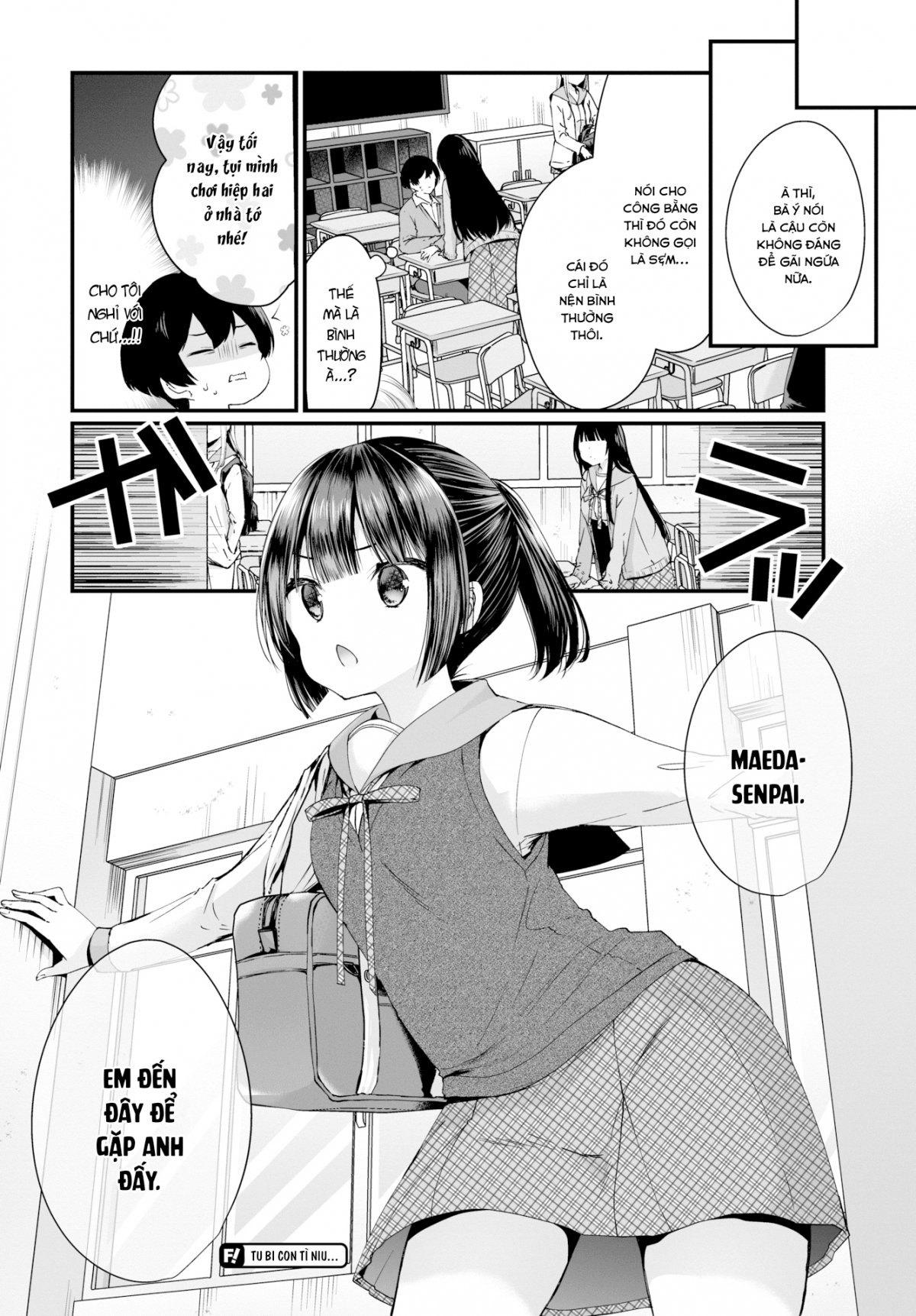 Đọc truyện hentai Gái Ngoan Lớp Tôi Hoá Ra Lại Là Dâm Nữ!? - Chap 3 - Lớp Trưởng & Nhỏ Đầu Gấu