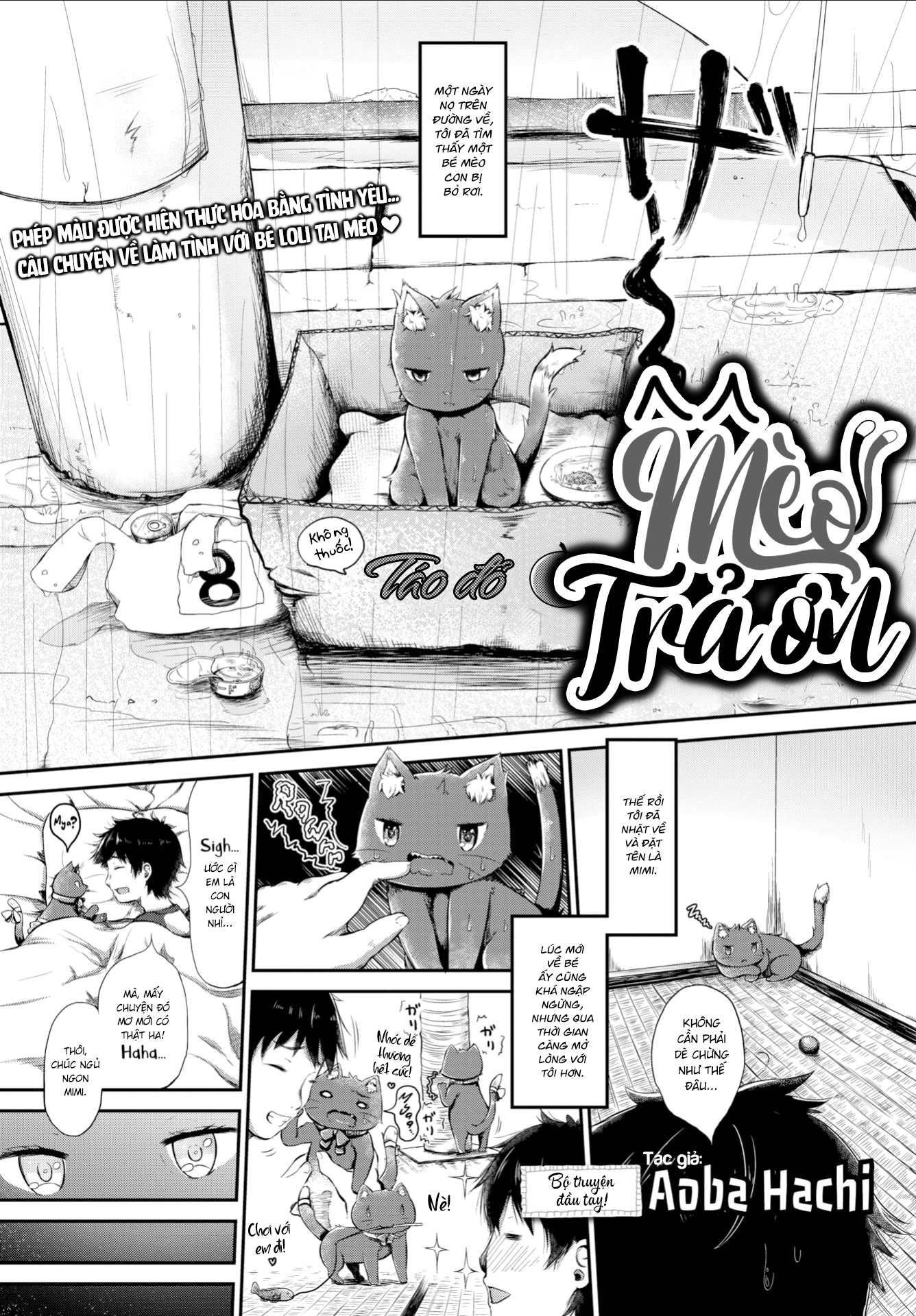 Đọc truyện hentai Mèo Trả Ơn! - Oneshot