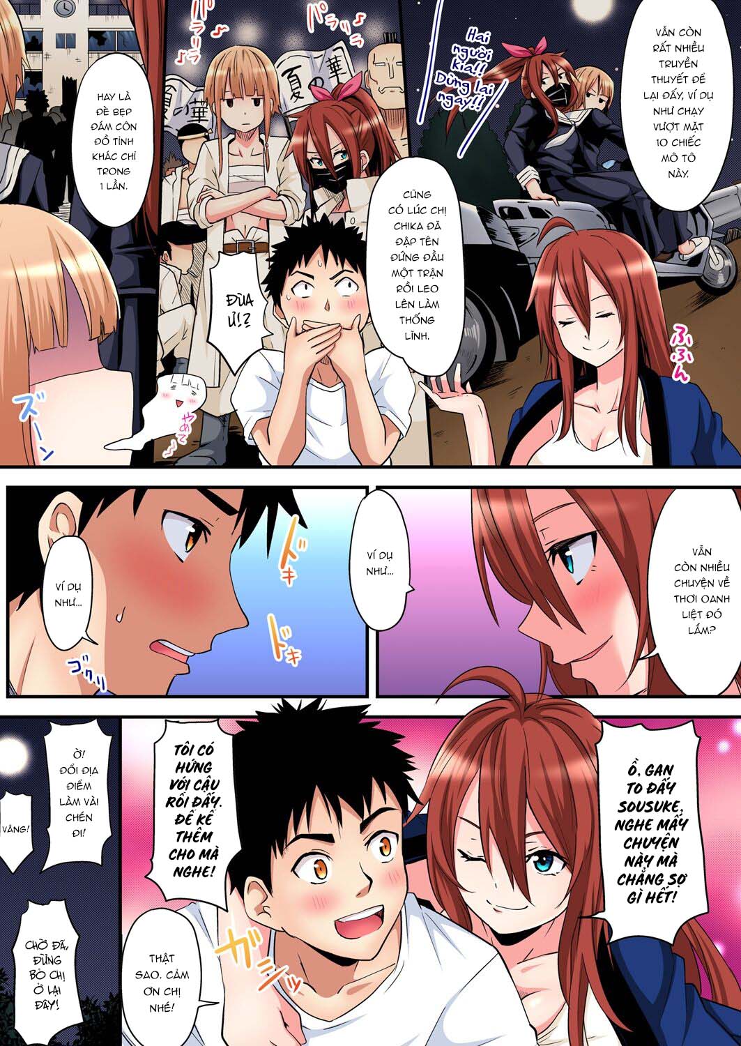 Đọc truyện hentai Bà Mẹ Teen Và Các Tư Thế SEX - Chap 11: Va chạm Rika-chan