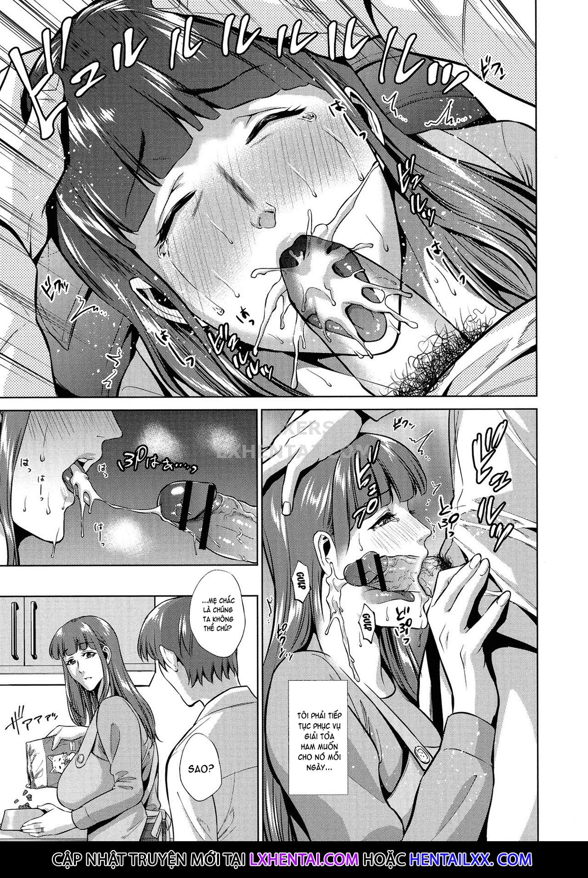Đọc truyện hentai The Day I Connected With Mom - Chap 7