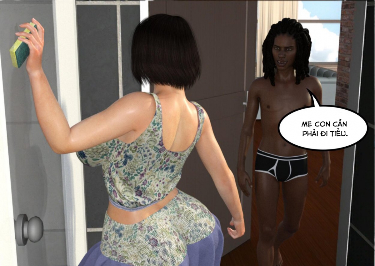 Đọc truyện hentai Foster Mother - Vol 2 - Chap 4: Con giúp mẹ được không?