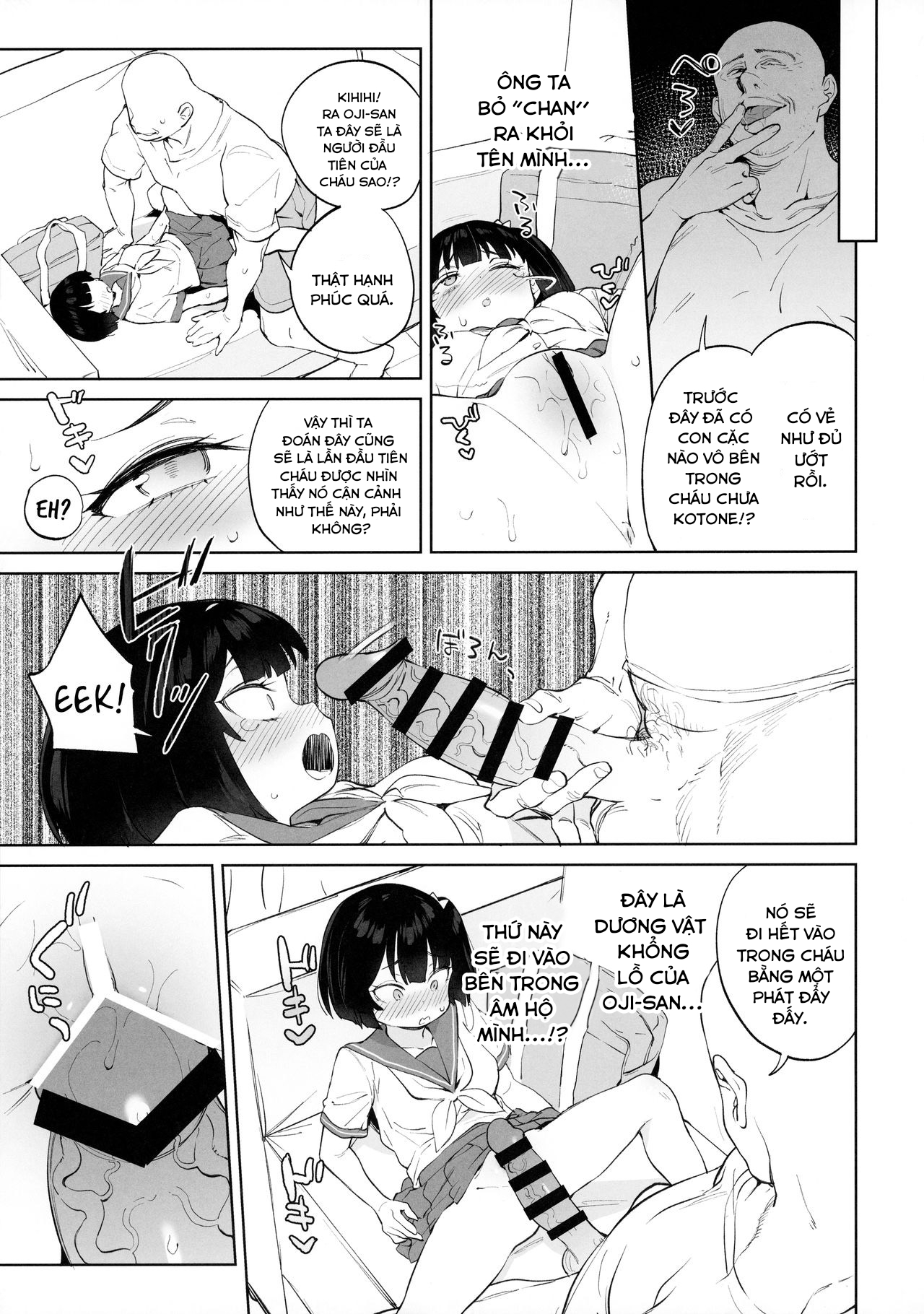 Đọc truyện hentai Chinpo no Dekasa de shika Otoko no Kachi ga Wakaranaku Natta - Oneshot