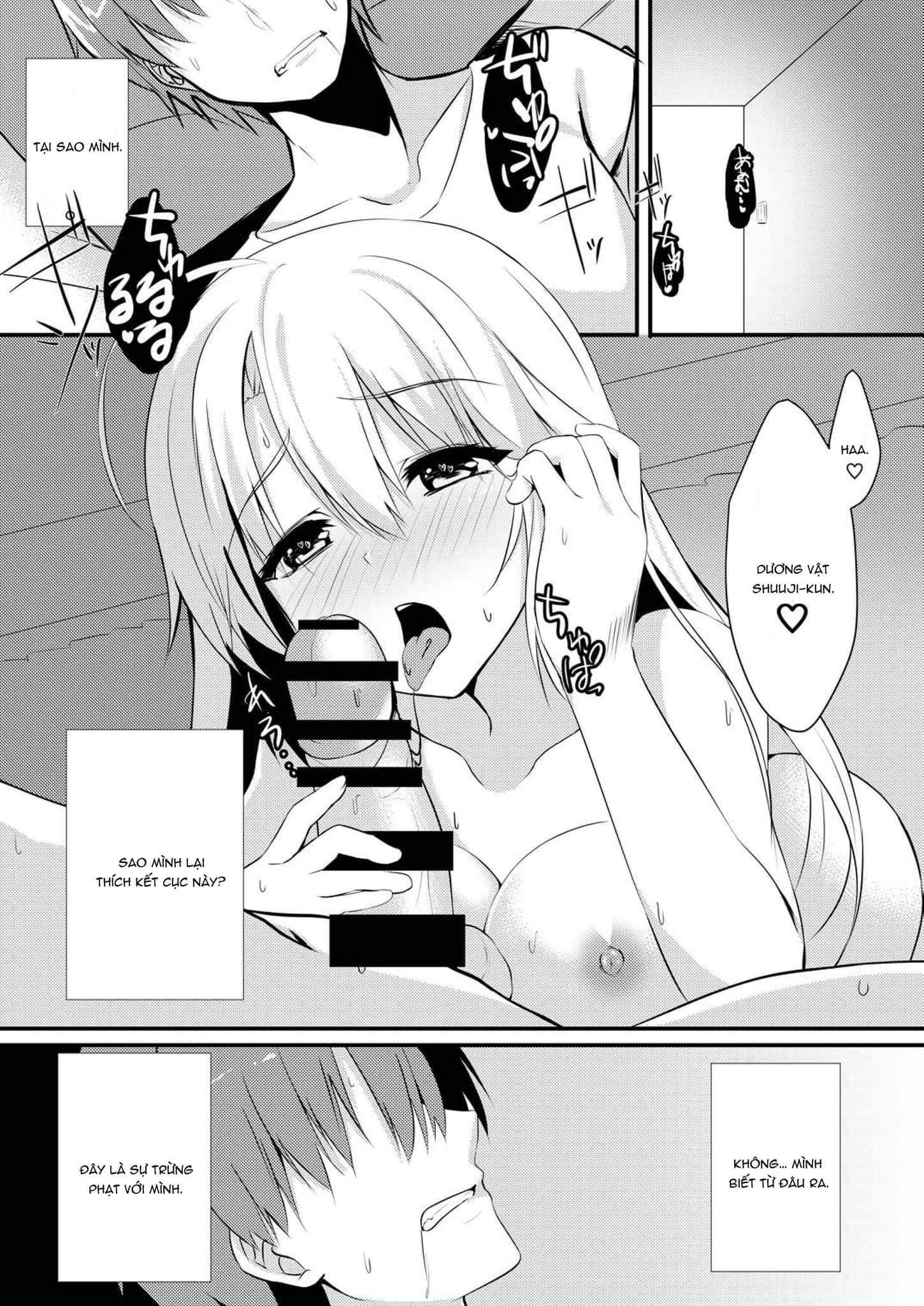 Đọc truyện hentai Onanie Daisuki na Kanojo ni Isshuukan Ecchi Gaman saseta Kekka (Sanoba Witch) - Oneshot