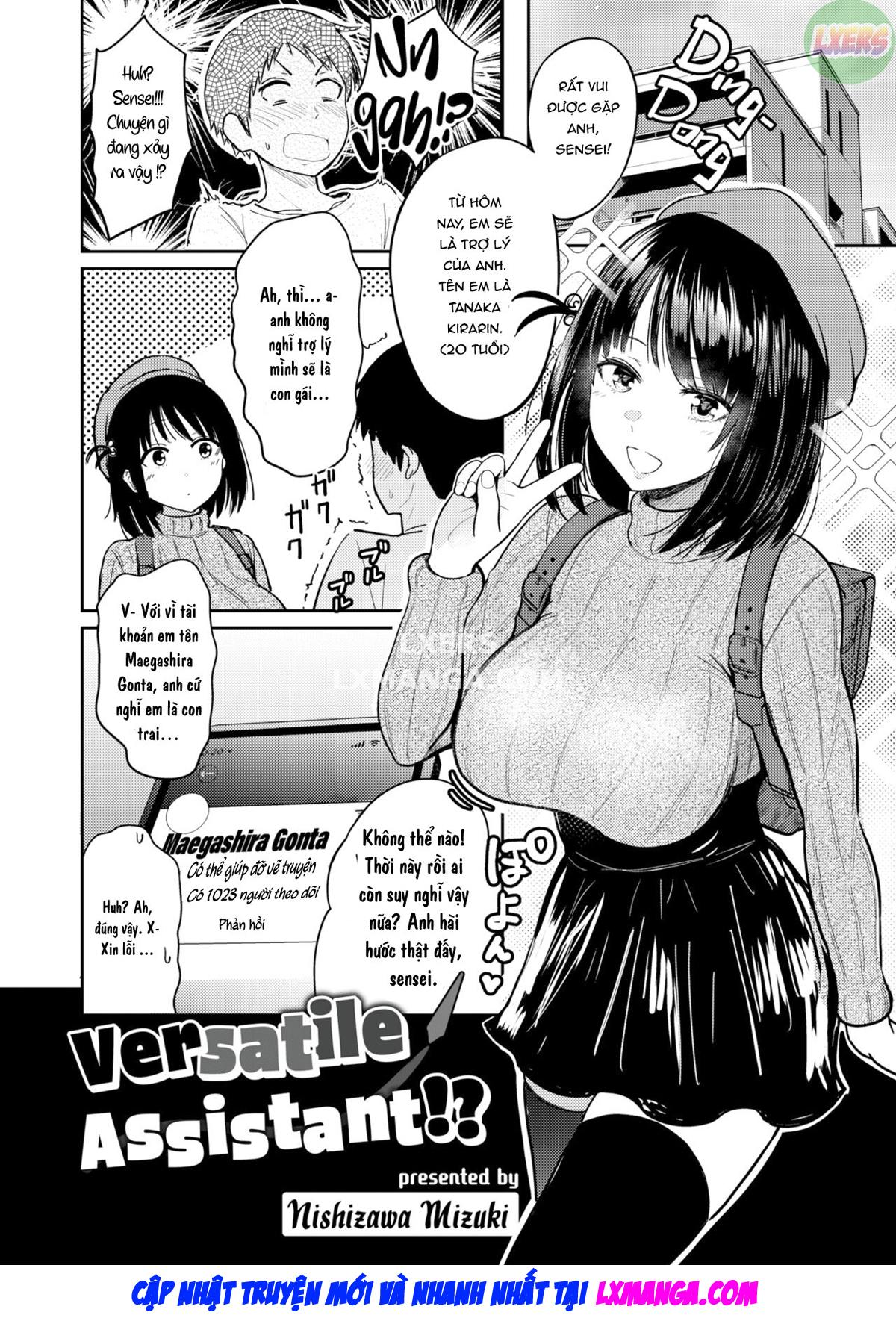 Đọc truyện hentai Trợ lý đa năng - Oneshot