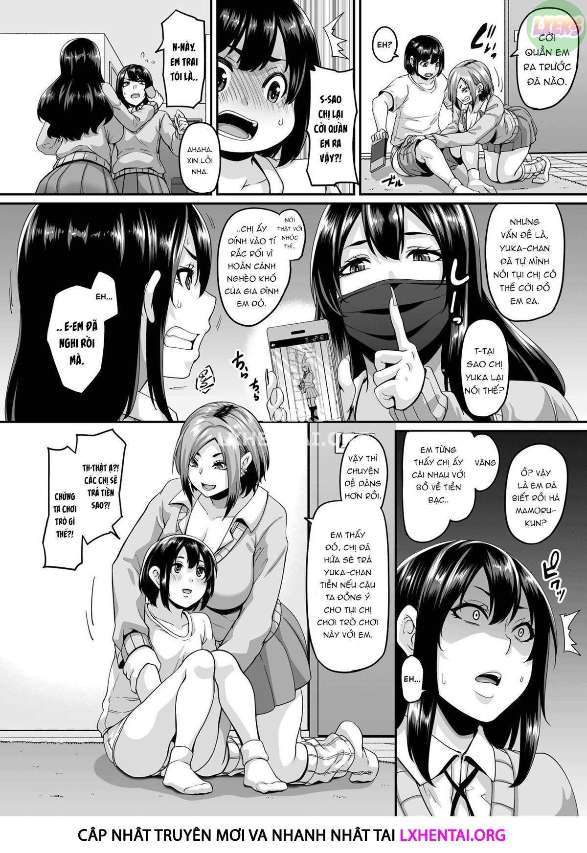 Đọc truyện hentai Papa-Katsu Bitch No Atashi-Ra Ga Anta No Otouto O Katte Mesuiki Yarichin-Kun Ni Shite Kawaigatteageru - Oneshot