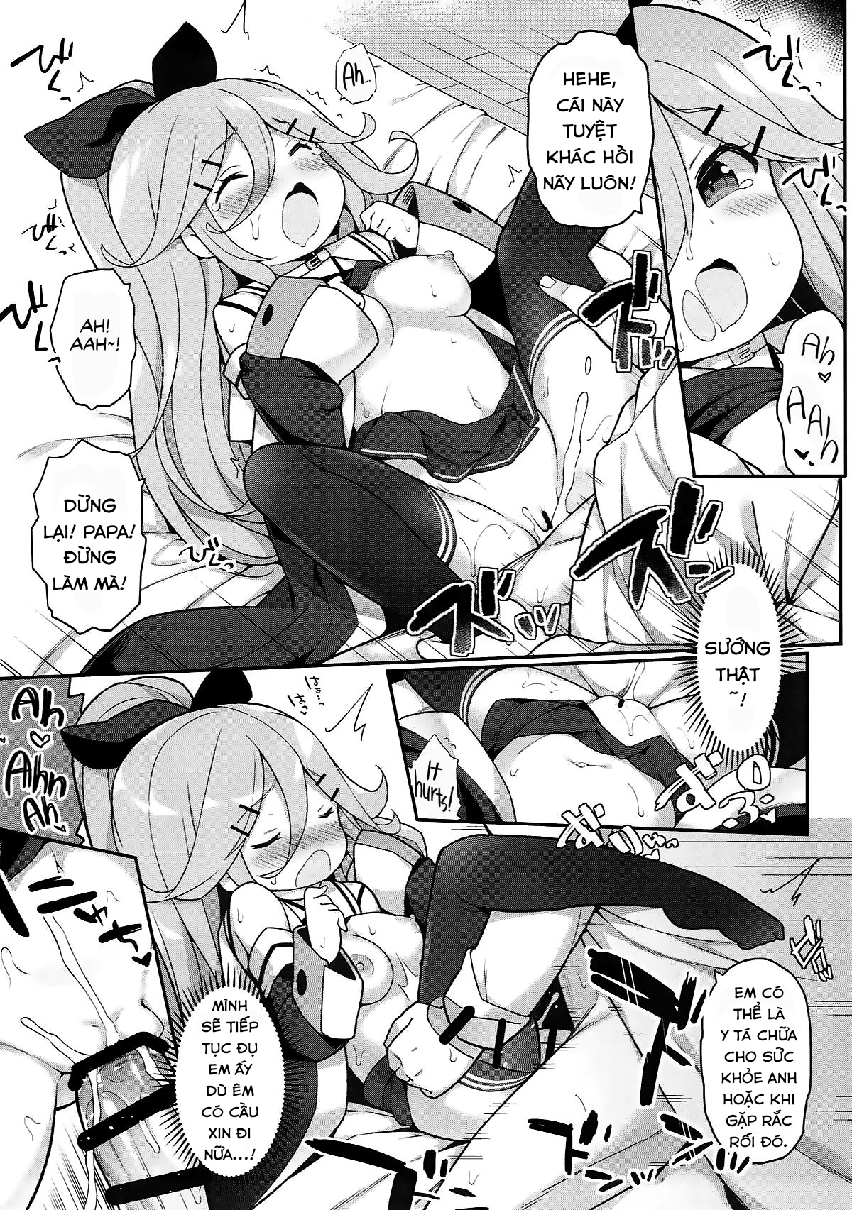 Đọc truyện hentai Hãy làm y tá để chữa trị cho Papa nào! - Oneshot