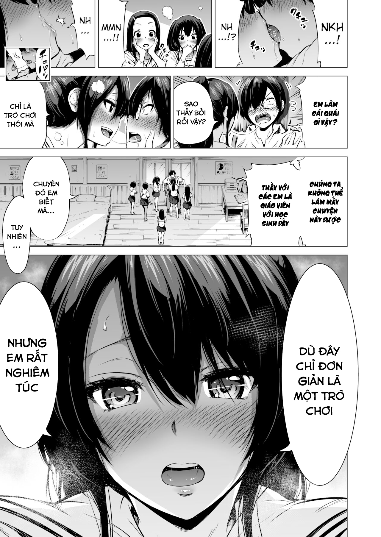 Đọc truyện hentai Nanaka no Rakuen ~Inaka no Gakkou de Bishoujo Harem - Chap 1 ~ Playing Everyones Lover