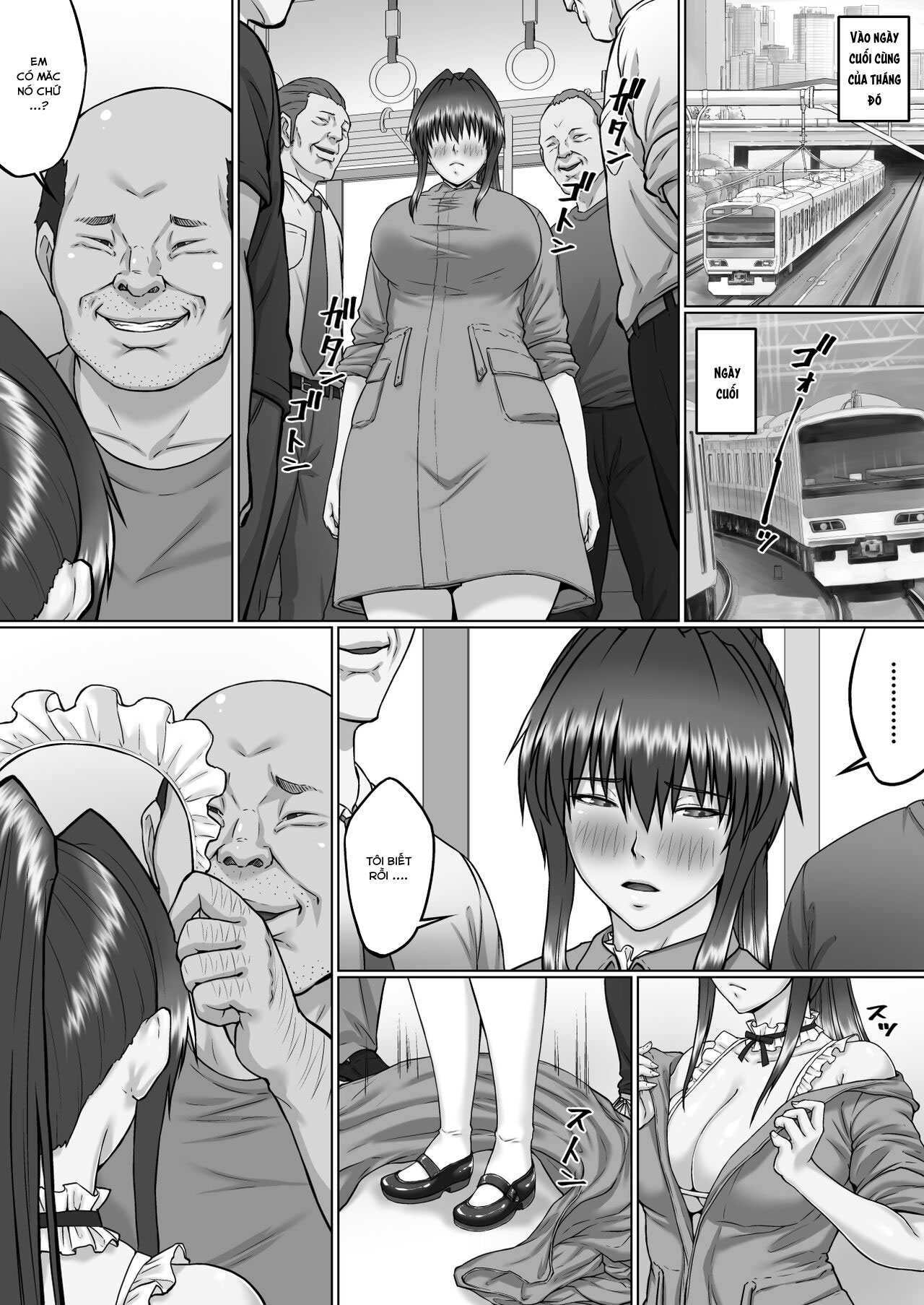Đọc truyện hentai Nakadashi Oji-San Ni Nerawareta Mesu Wa Nigeru Koto Ga Dekinai ~Senaga Saki Hen - Chap 4