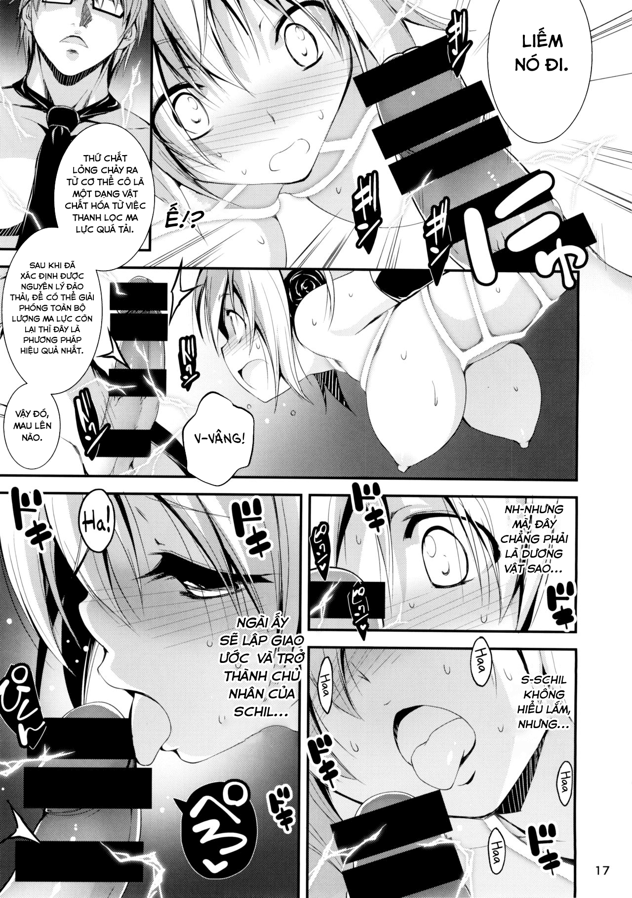 Đọc truyện hentai Anh nhân viên sang dị giới - Chap 5: Anh nhân viên hắc ám và Thần kiếm Schildawhn