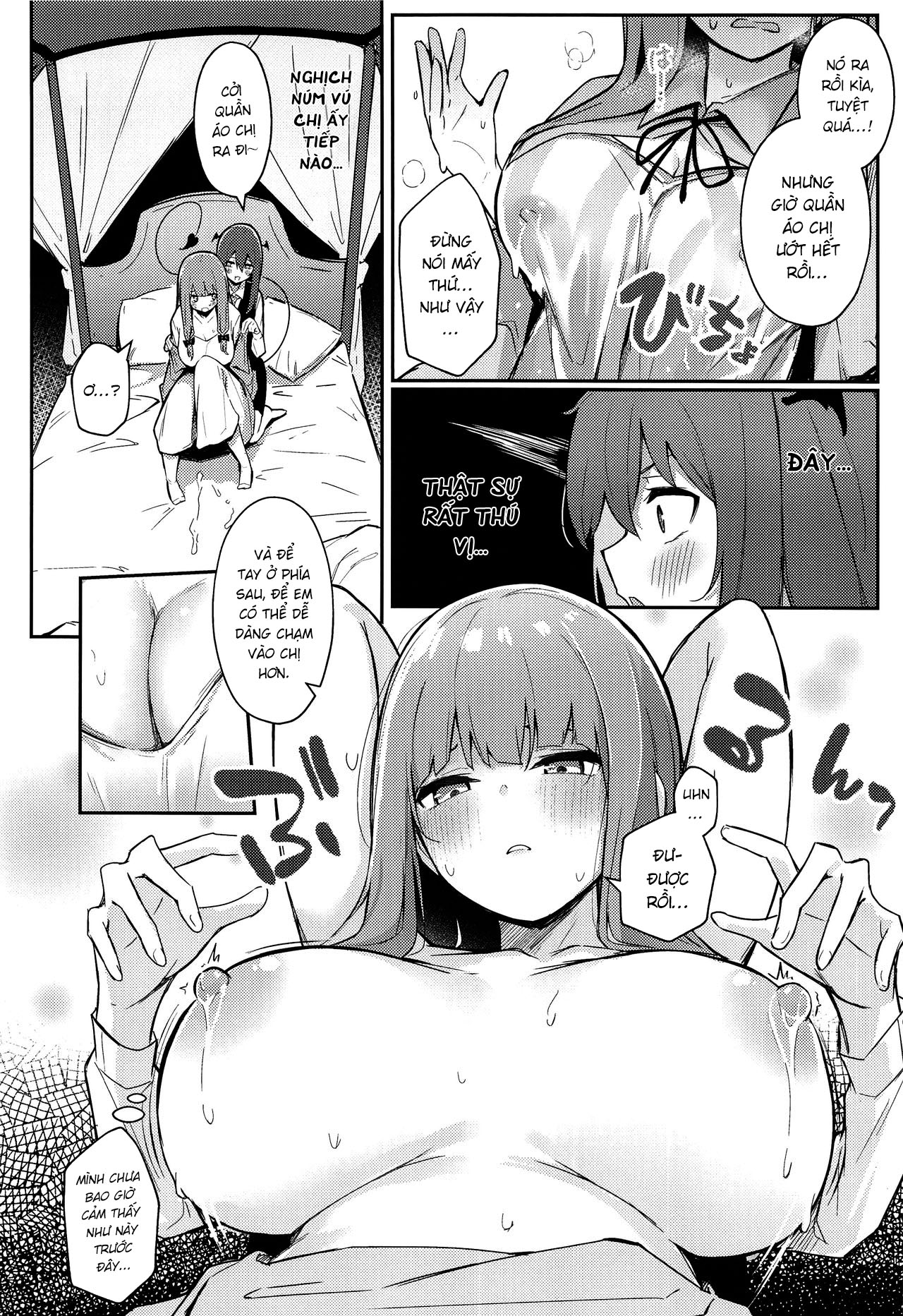 Đọc truyện hentai Patchouli ga Koakuma ni Shiborareru Hon - Oneshot