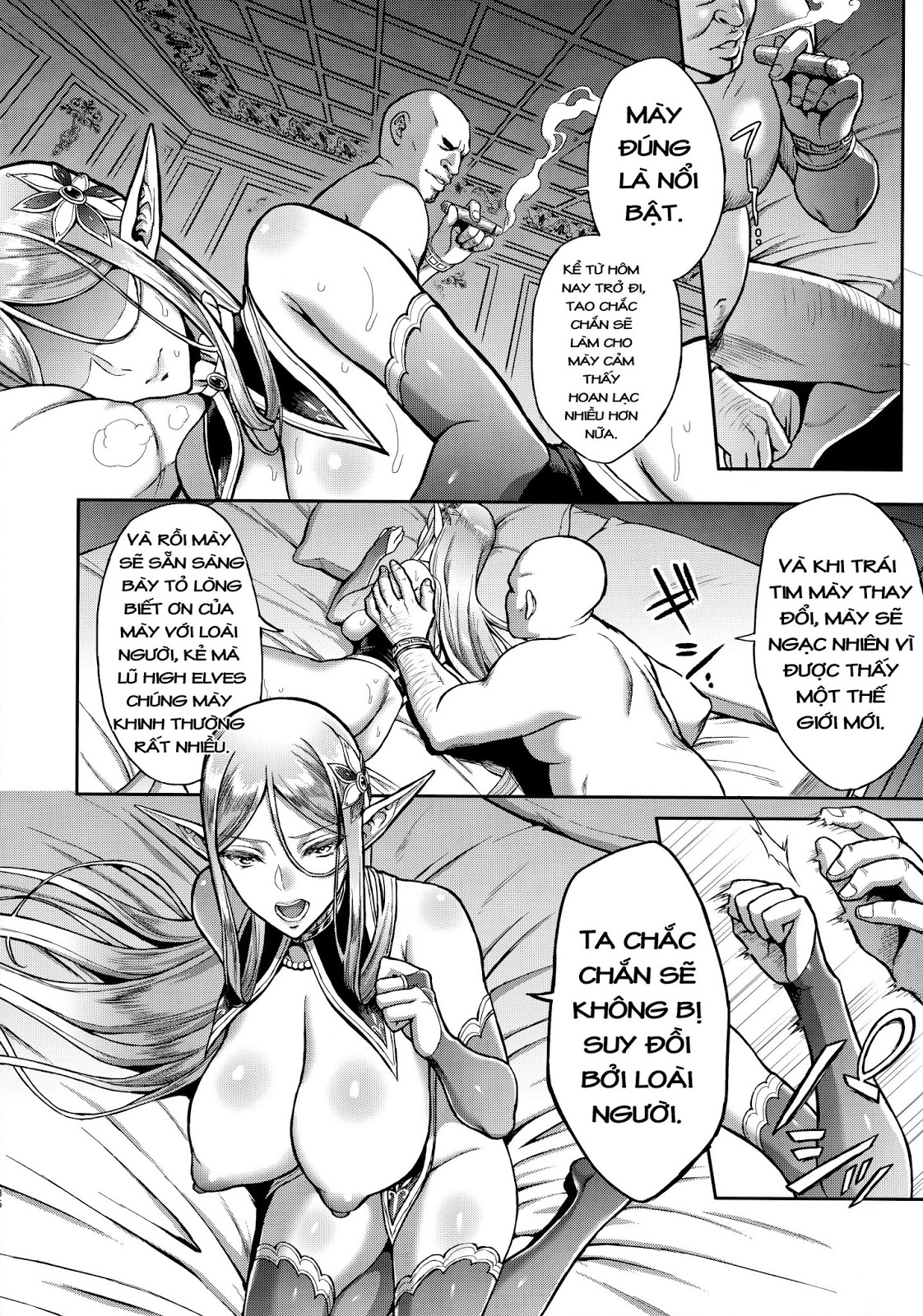 Đọc truyện hentai Tasogare No Shou Elf - Chap 1