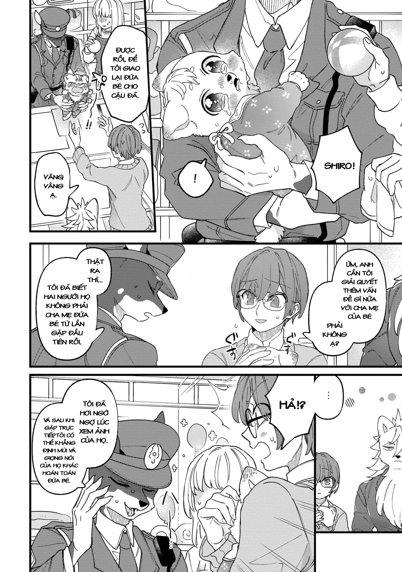 Đọc truyện hentai Trở thành gia đình với thú nhân - Chương 4