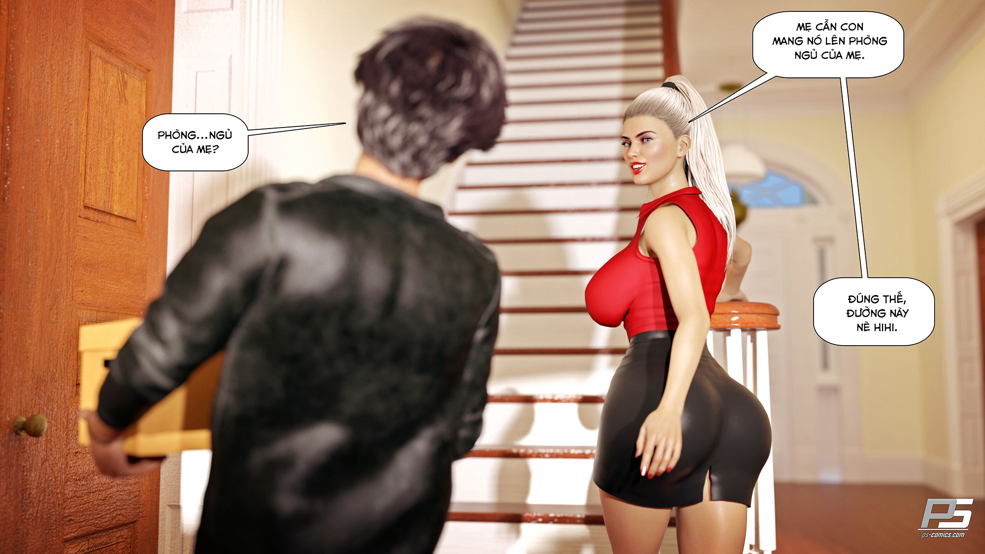 Đọc truyện hentai Milf Mansion - Vol 1 - Chương 4: Song tính luyến ái