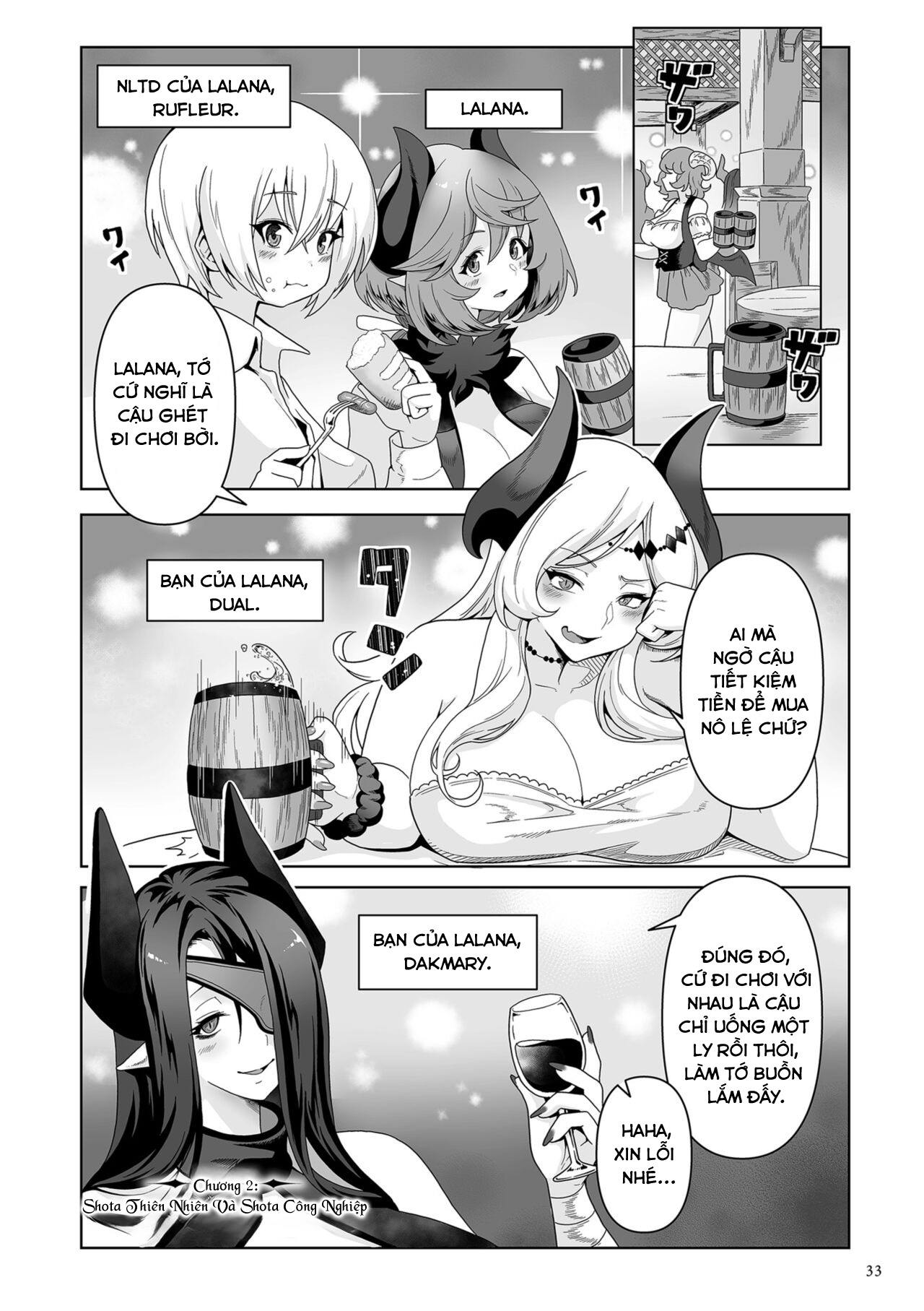 Đọc truyện hentai Vương quốc Succubus thèm bú - Chap 2