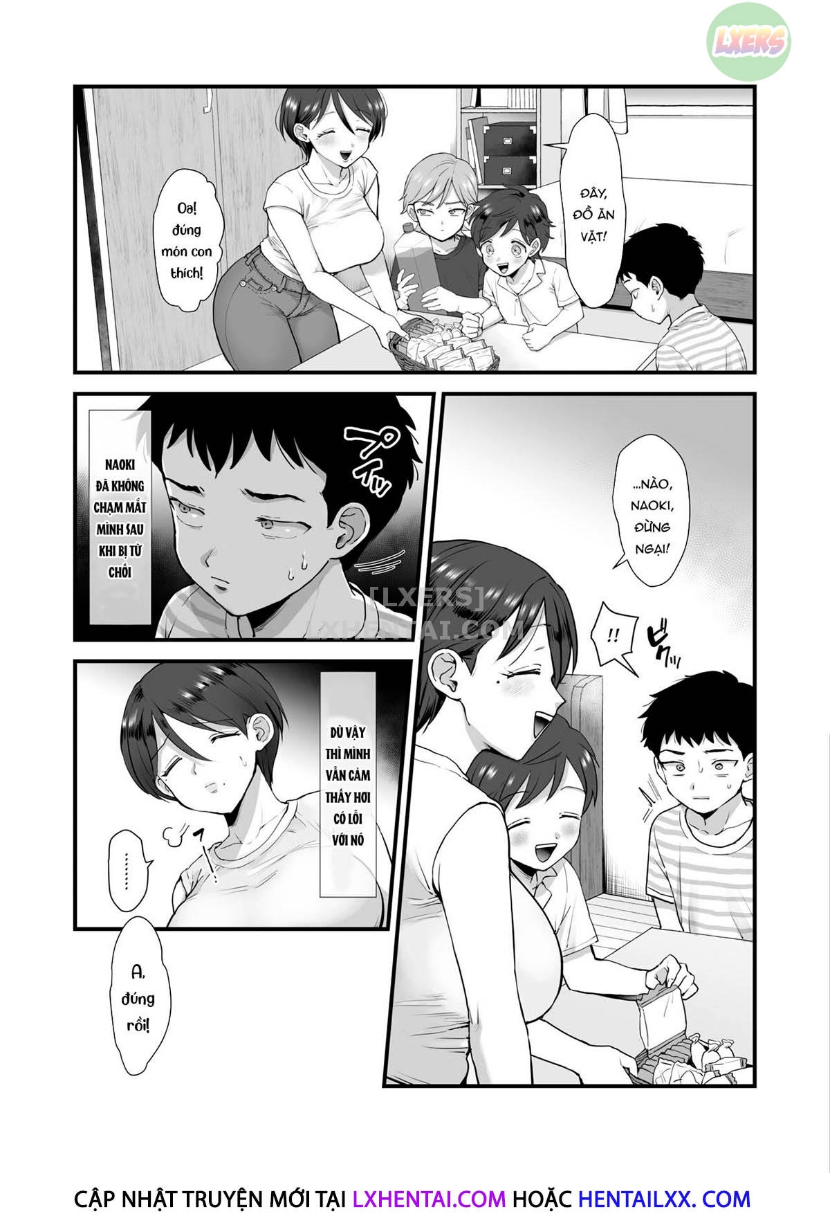 Đọc truyện hentai A Narrow-Eyed Gentle Big-Breasted Mama - Chap 2