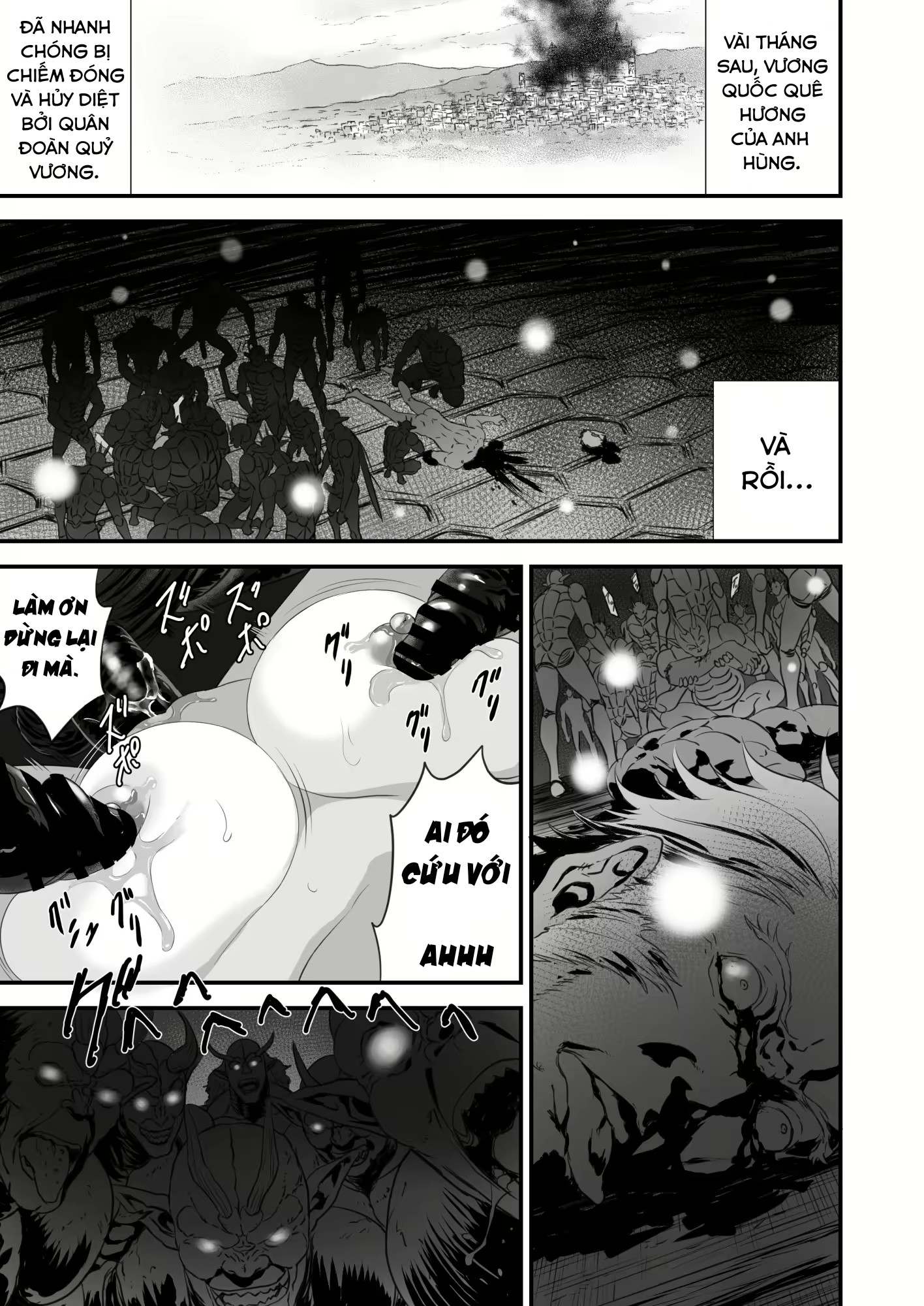 Đọc truyện hentai Số phận của anh hùng bị vợ cắm sừng - Chap 2 [end]