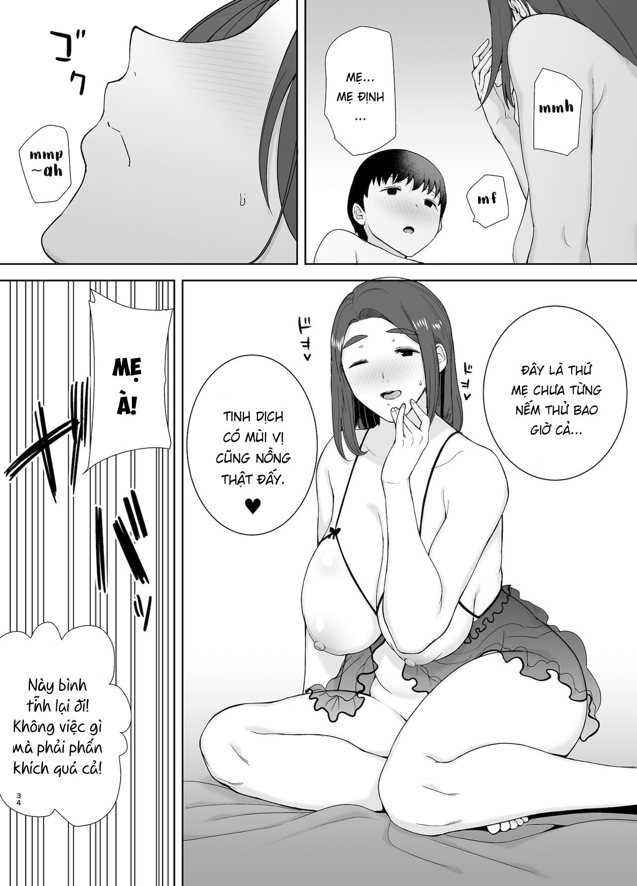 Đọc truyện hentai Mẹ là người phụ nữ mà tôi yêu - Chap 2B - [END phần 2]