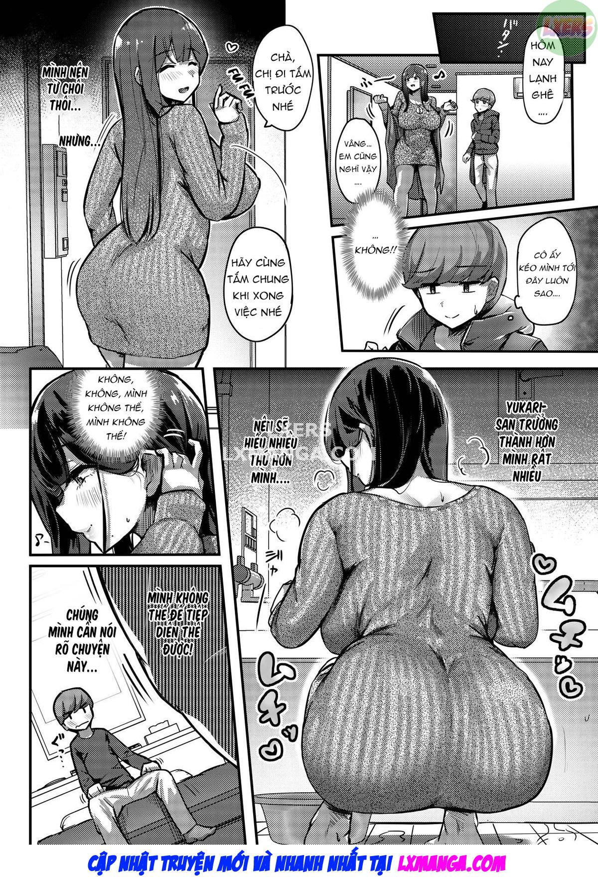 Đọc truyện hentai Otonari-San No Muchimuchi Wakazuma To Matching Shichatta Hanashi - Oneshot