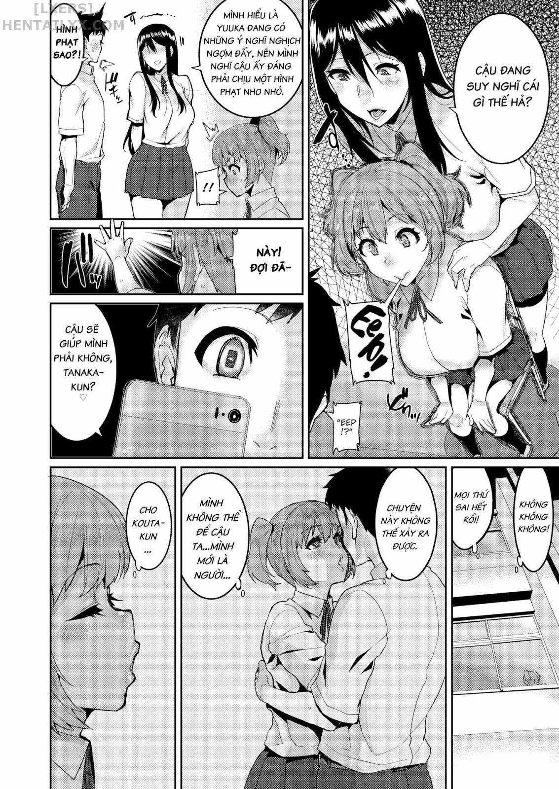 Đọc truyện hentai Hình phạt lên đỉnh điên cuồng - Oneshot