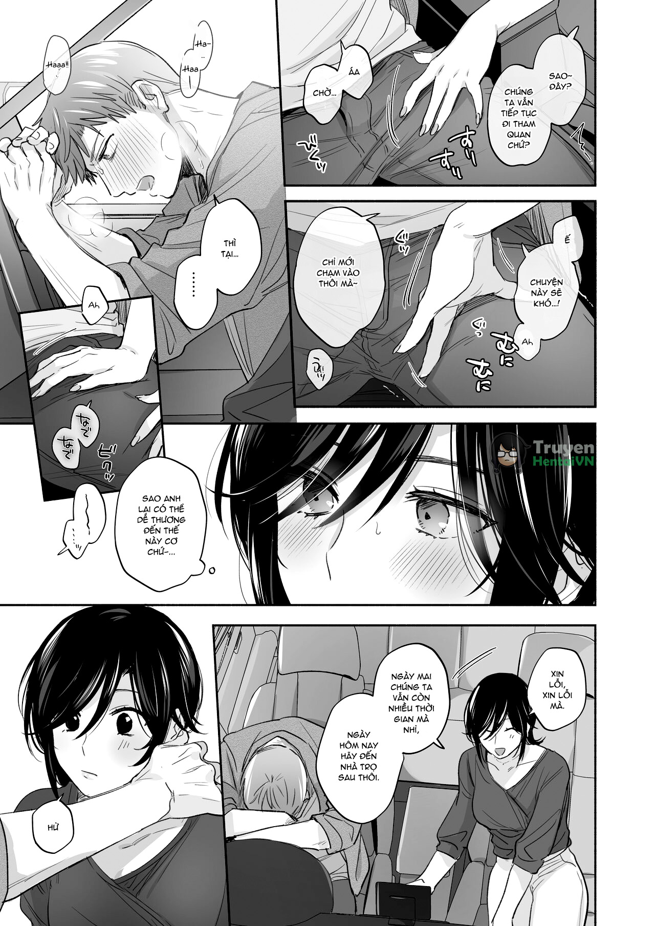 Đọc truyện hentai Suki Araba Kareshi no Seiheki o Yugametai! ~Gaman Genkai!! Icha Love Onsen Ryokou~ - Oneshot