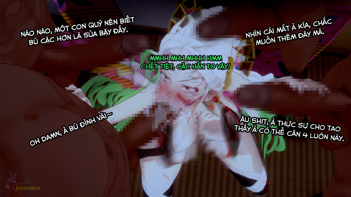 Đọc truyện hentai Trừng phạt Daki (Kimetsu no Yaiba) - Oneshot